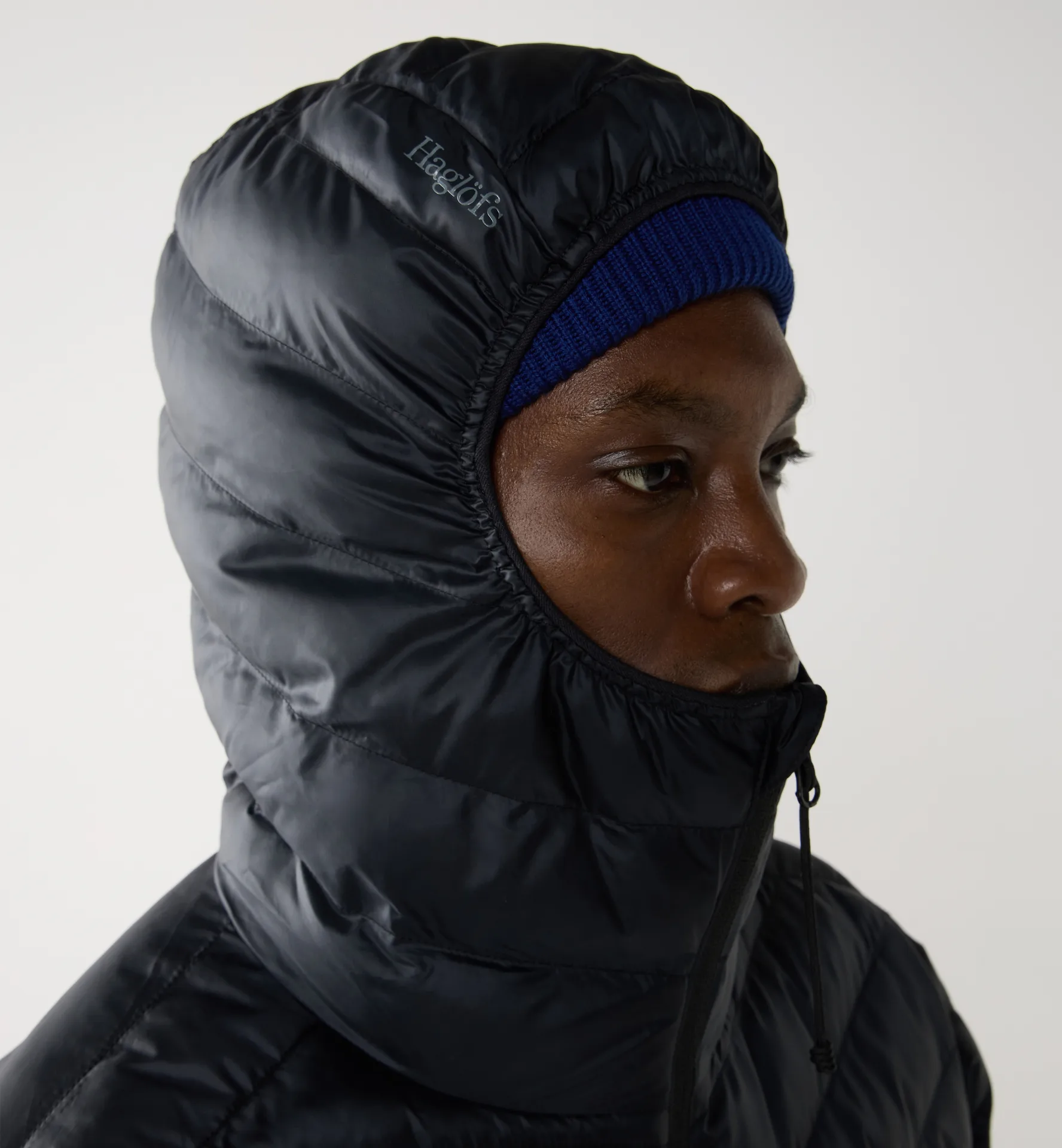 Särna Mimic II Hood Men True Black