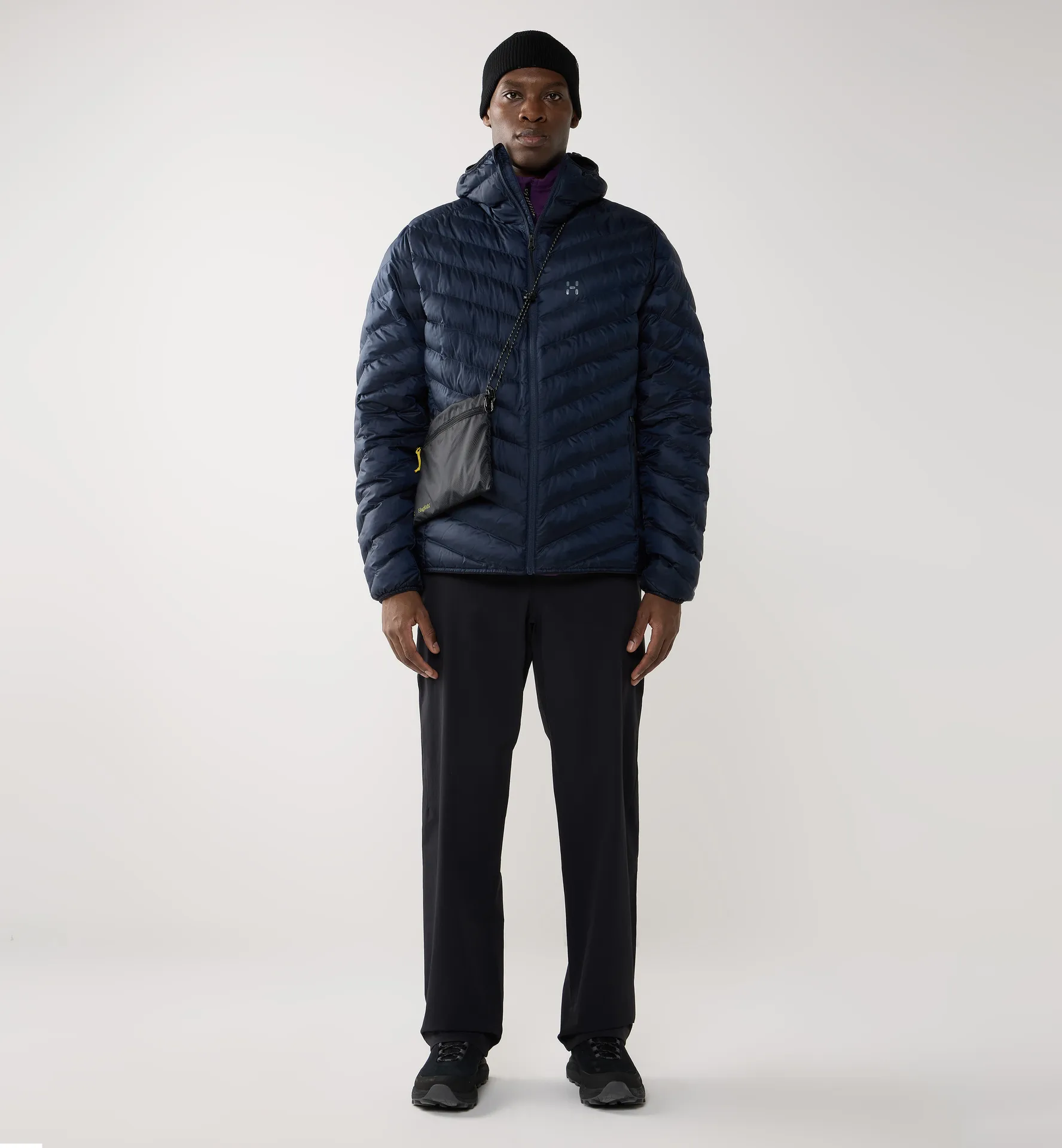 Särna Mimic II Hood Men Tarn Blue