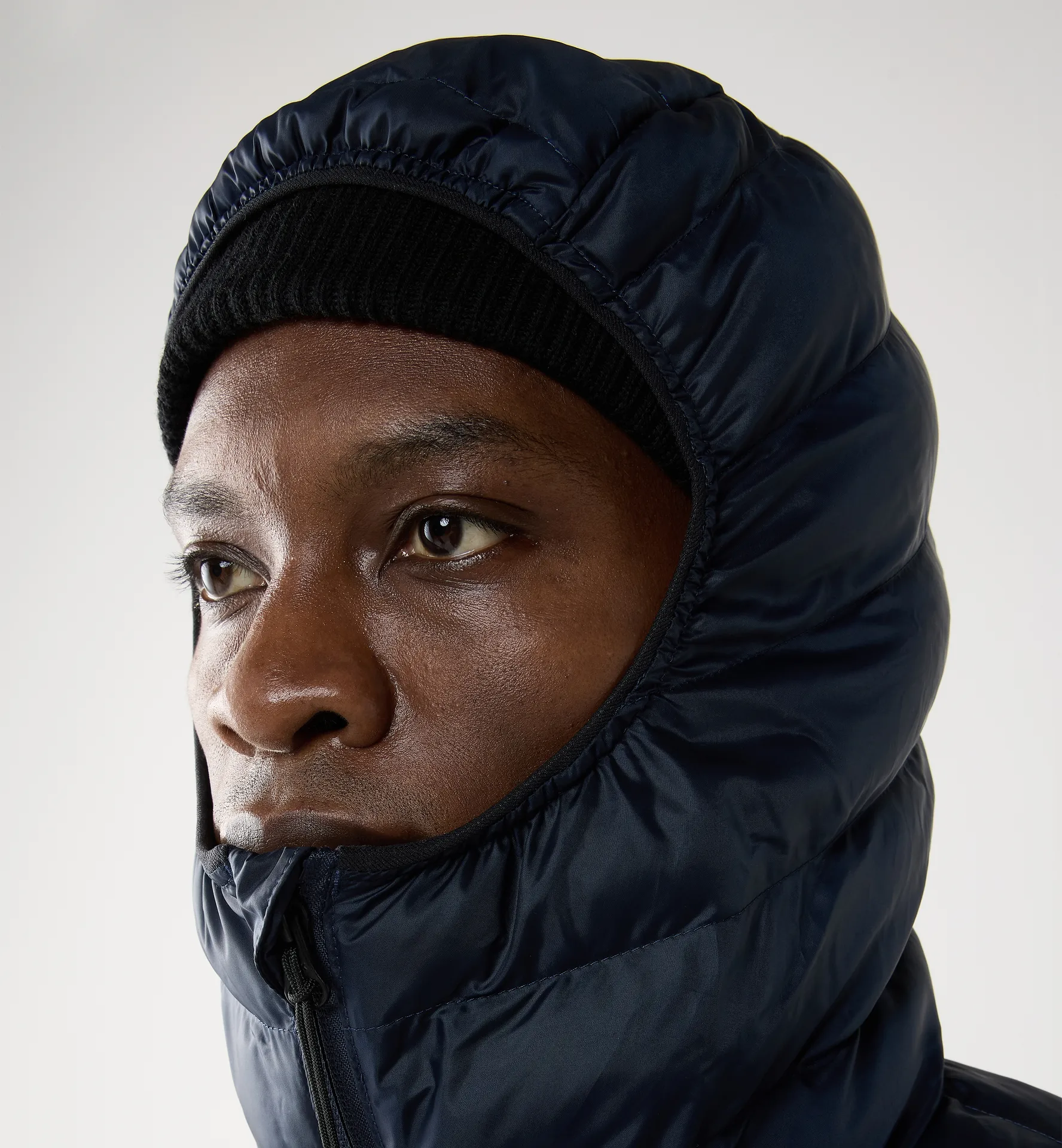 Särna Mimic II Hood Men Tarn Blue