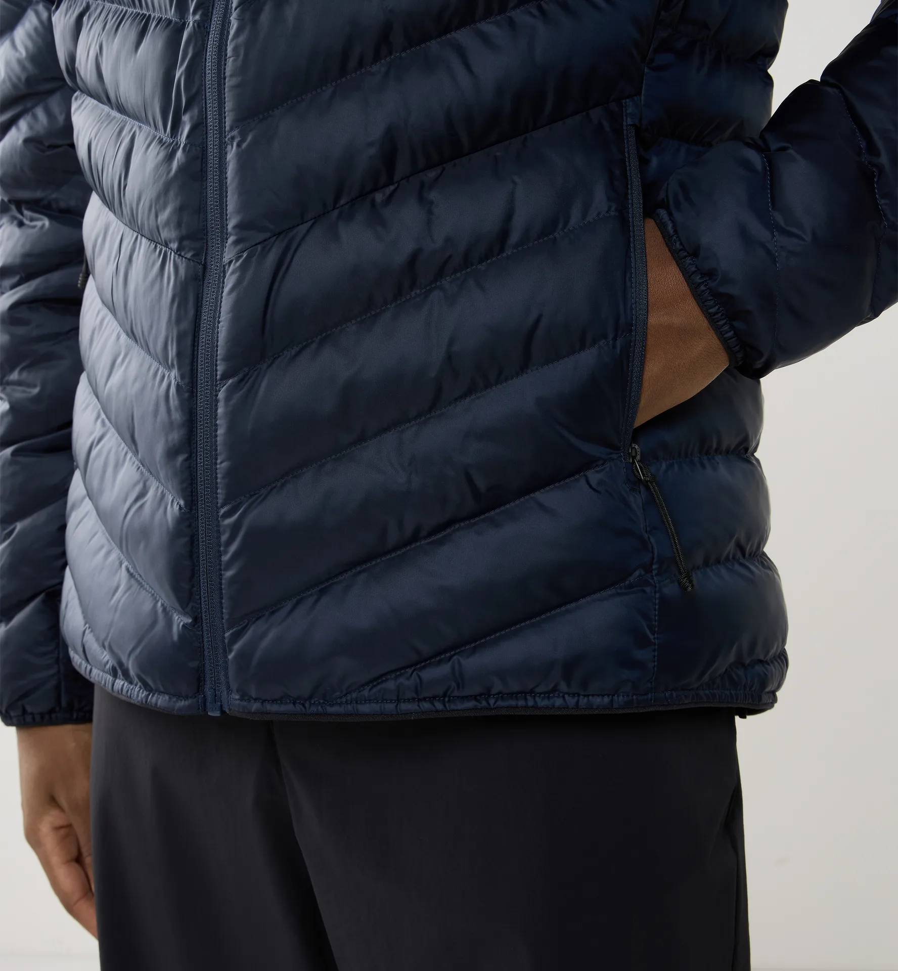 Särna Mimic II Hood Men Tarn Blue