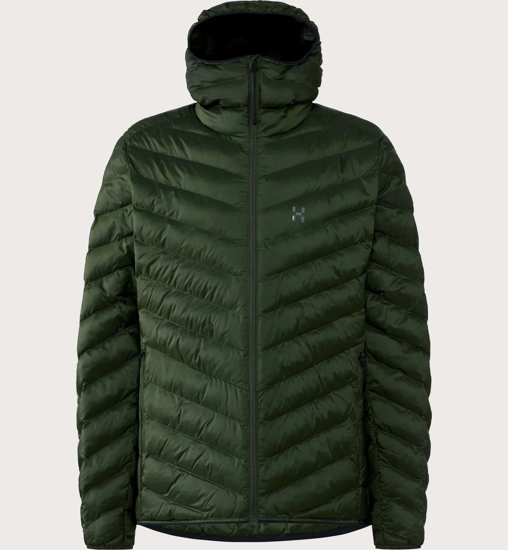 Särna Mimic II Hood Men Seaweed Green
