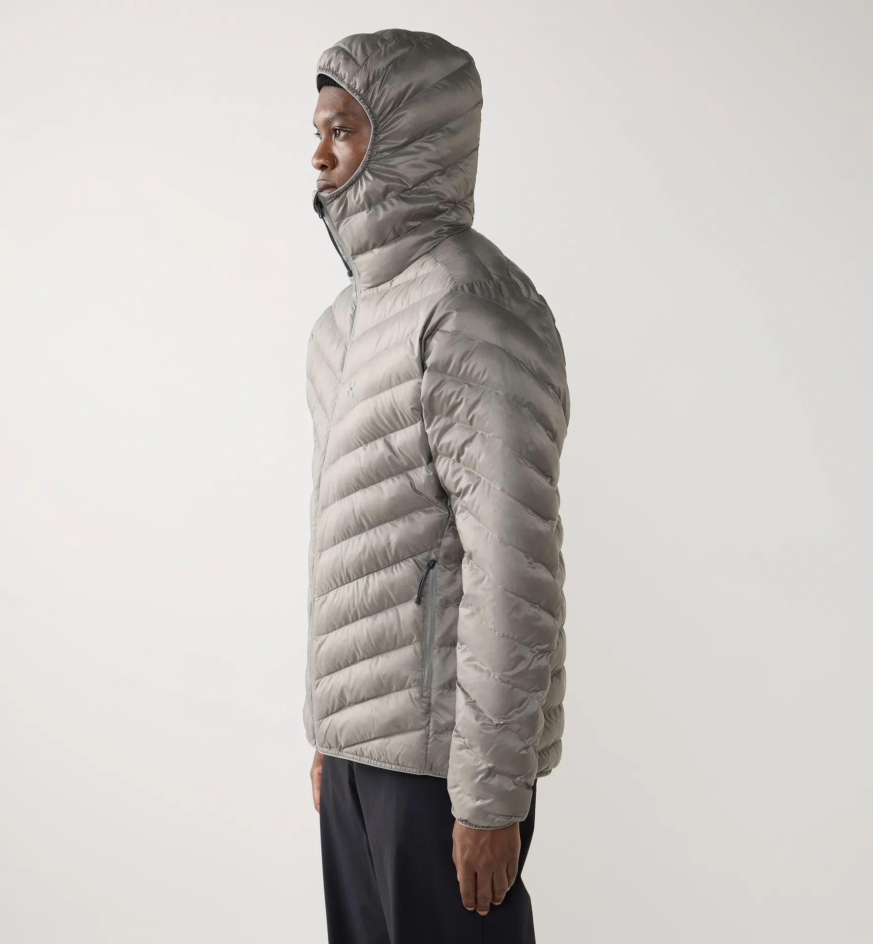 Särna Mimic II Hood Men Stone Brick