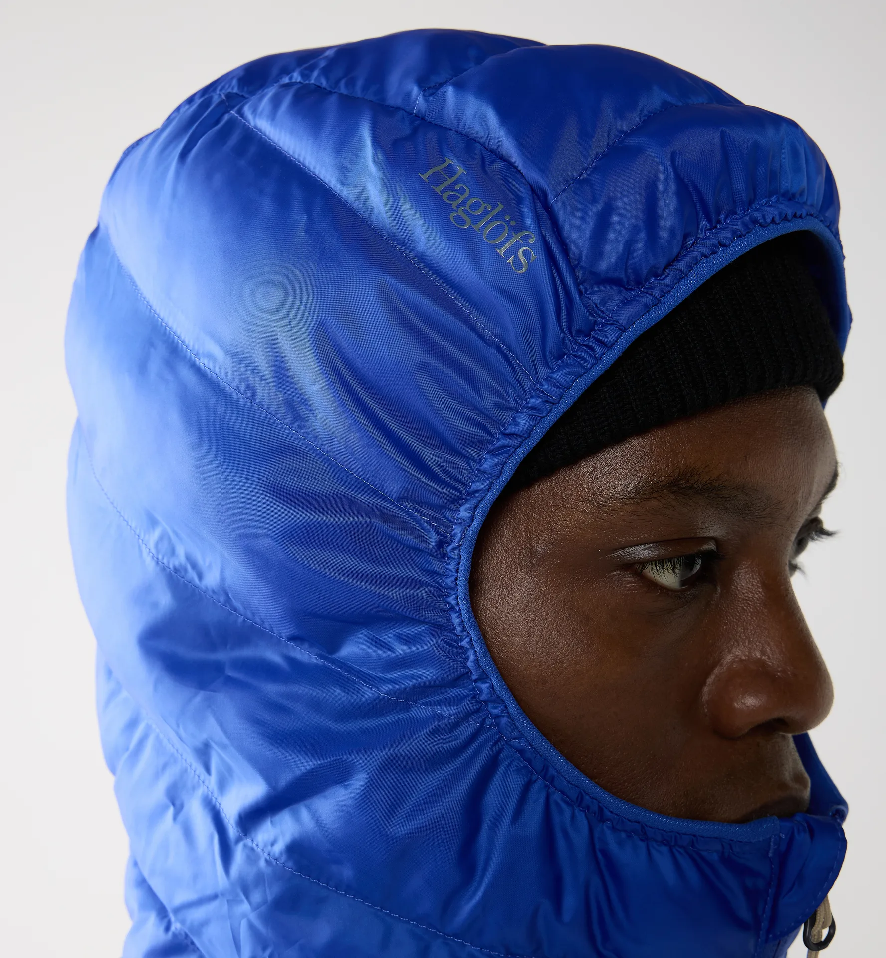 Särna Mimic II Hood Men Northern Blue