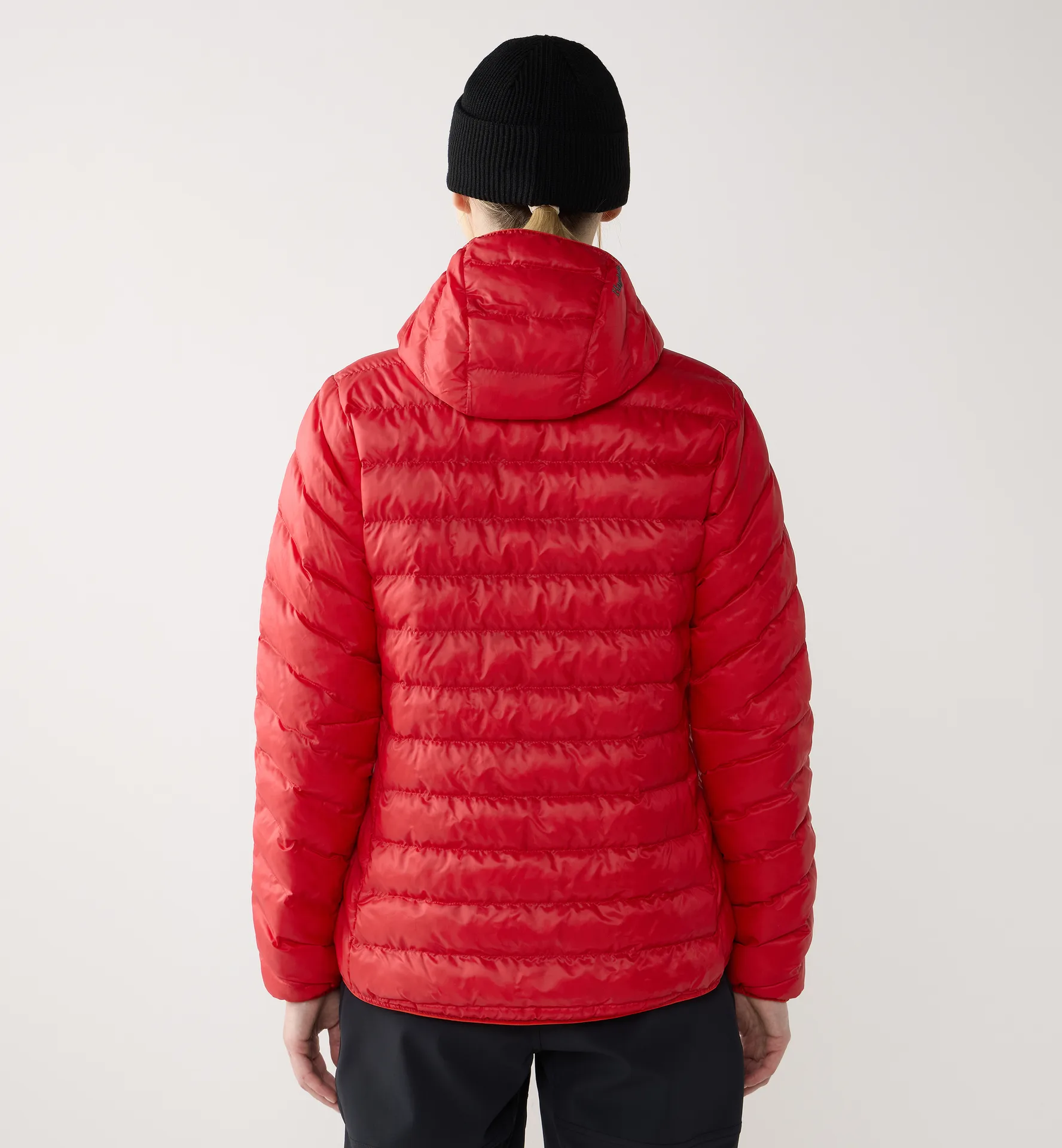 Särna Mimic II Hood Women Bright Red