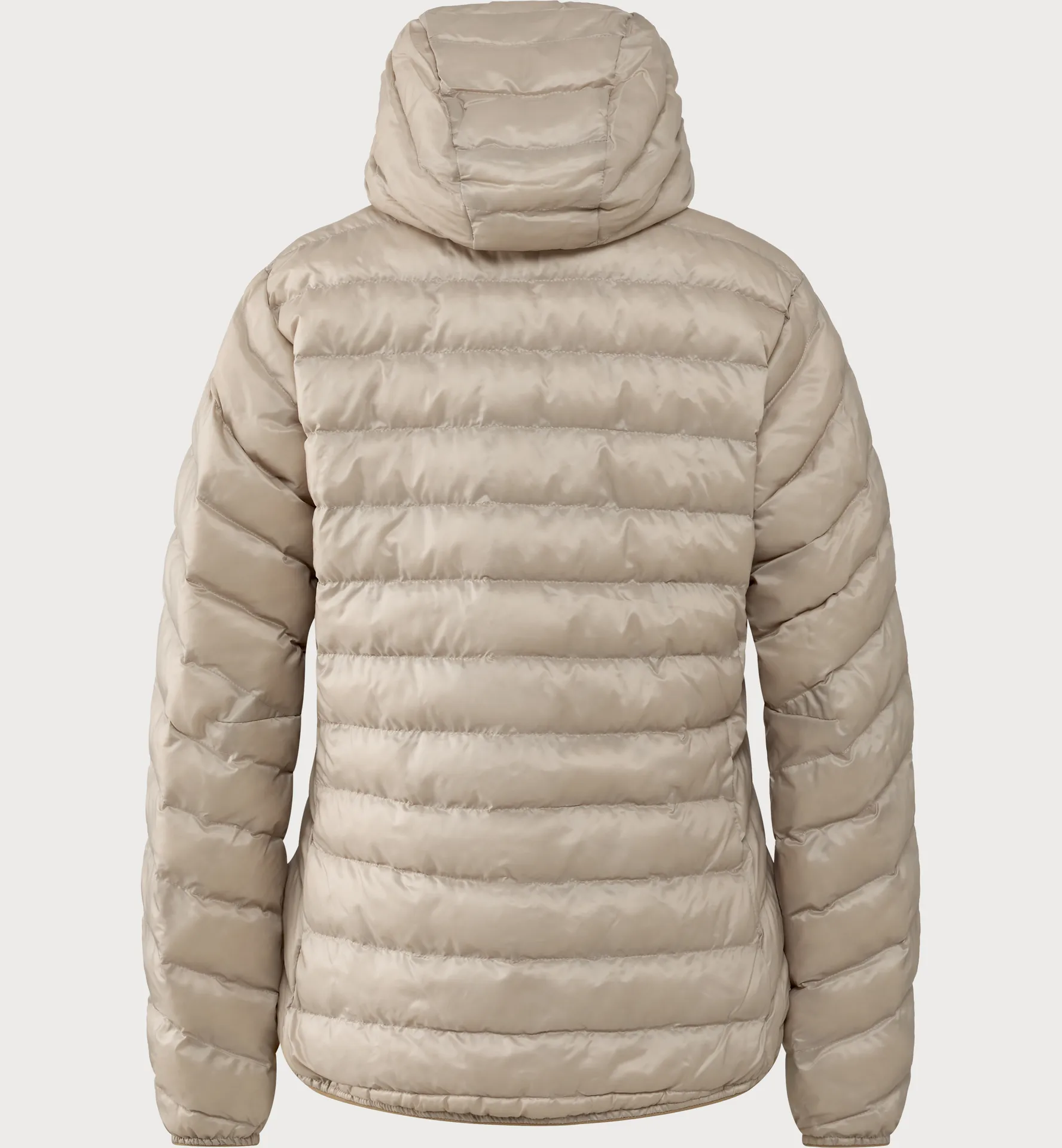 Särna Mimic II Hood Women Chalk Beige