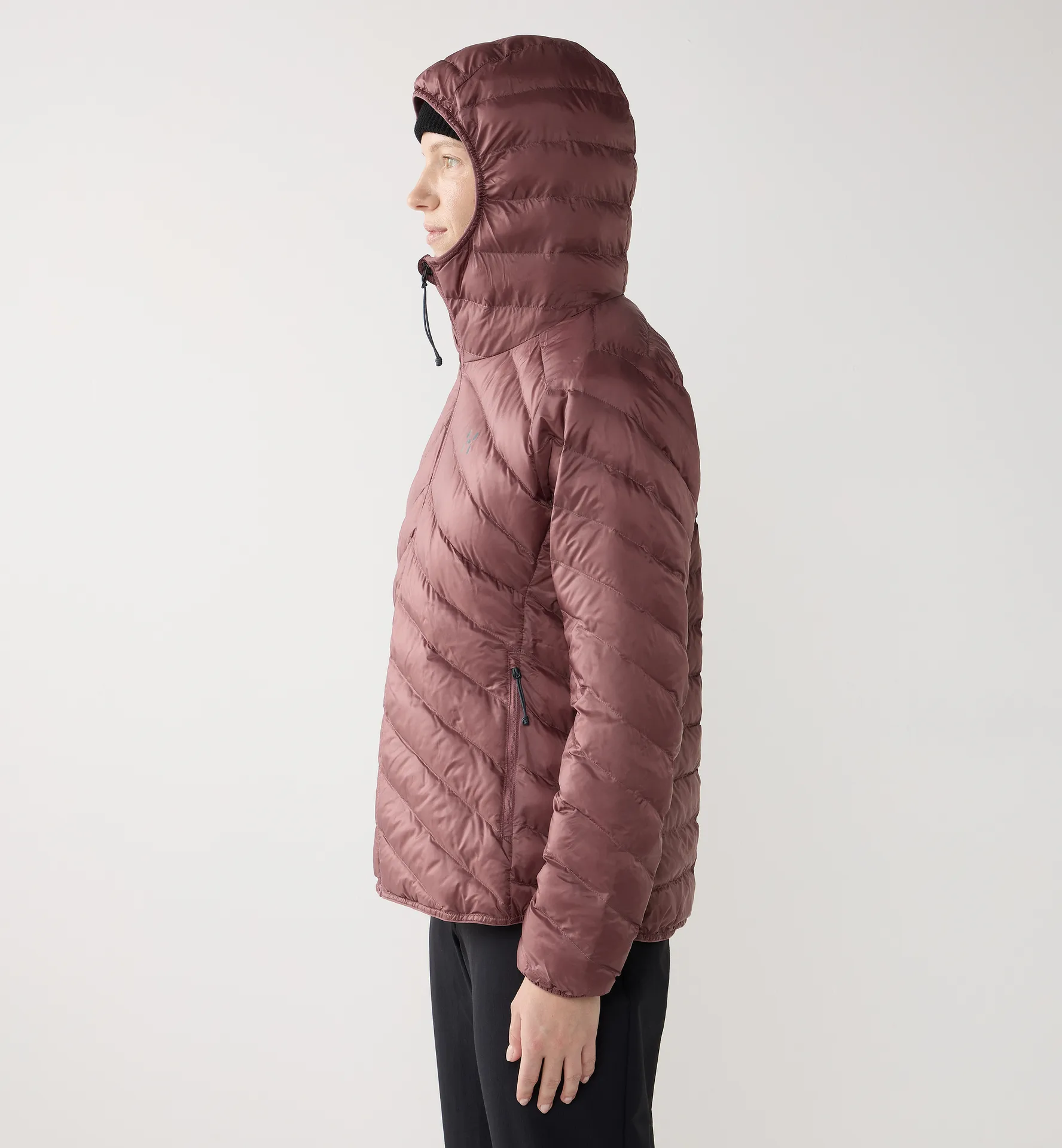 Särna Mimic II Hood Women Misty Mauve