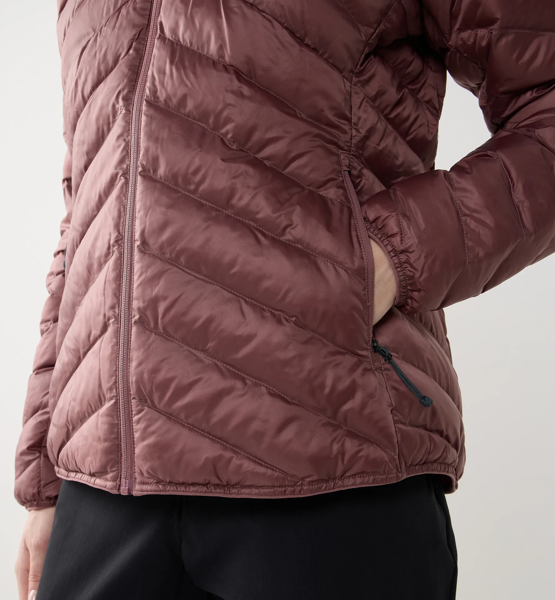 Särna Mimic II Hood Women Misty Mauve