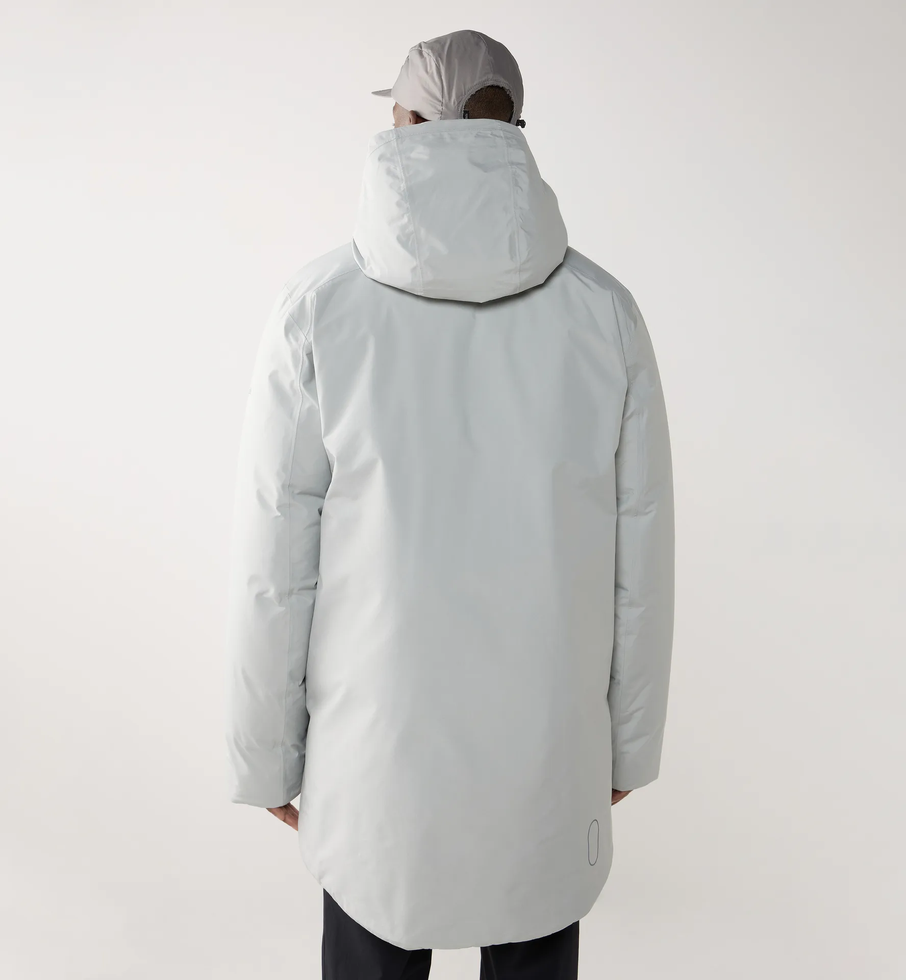 Vara Down GTX Parka Men Stone Grey