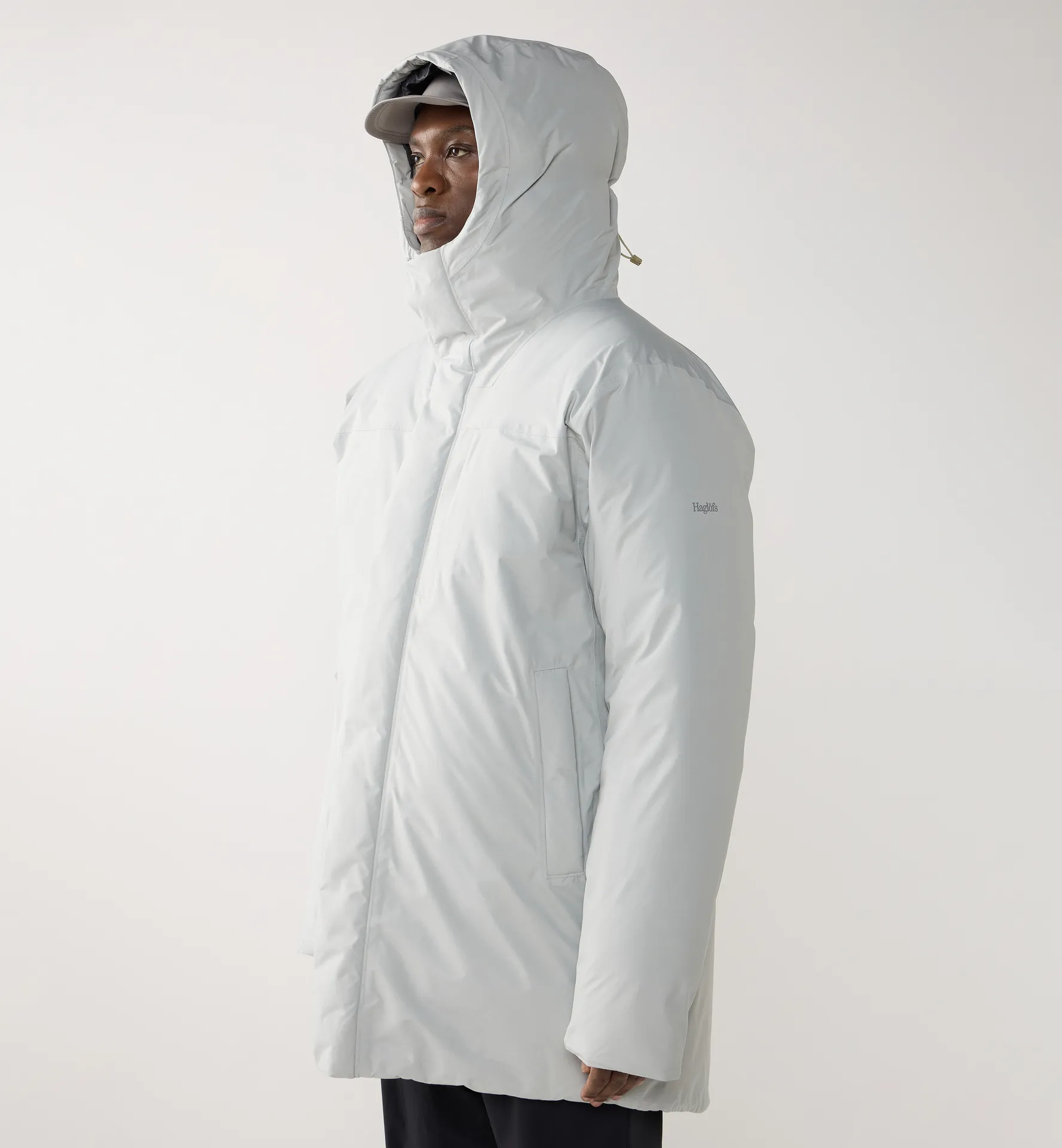 Vara Down GTX Parka Men Stone Grey