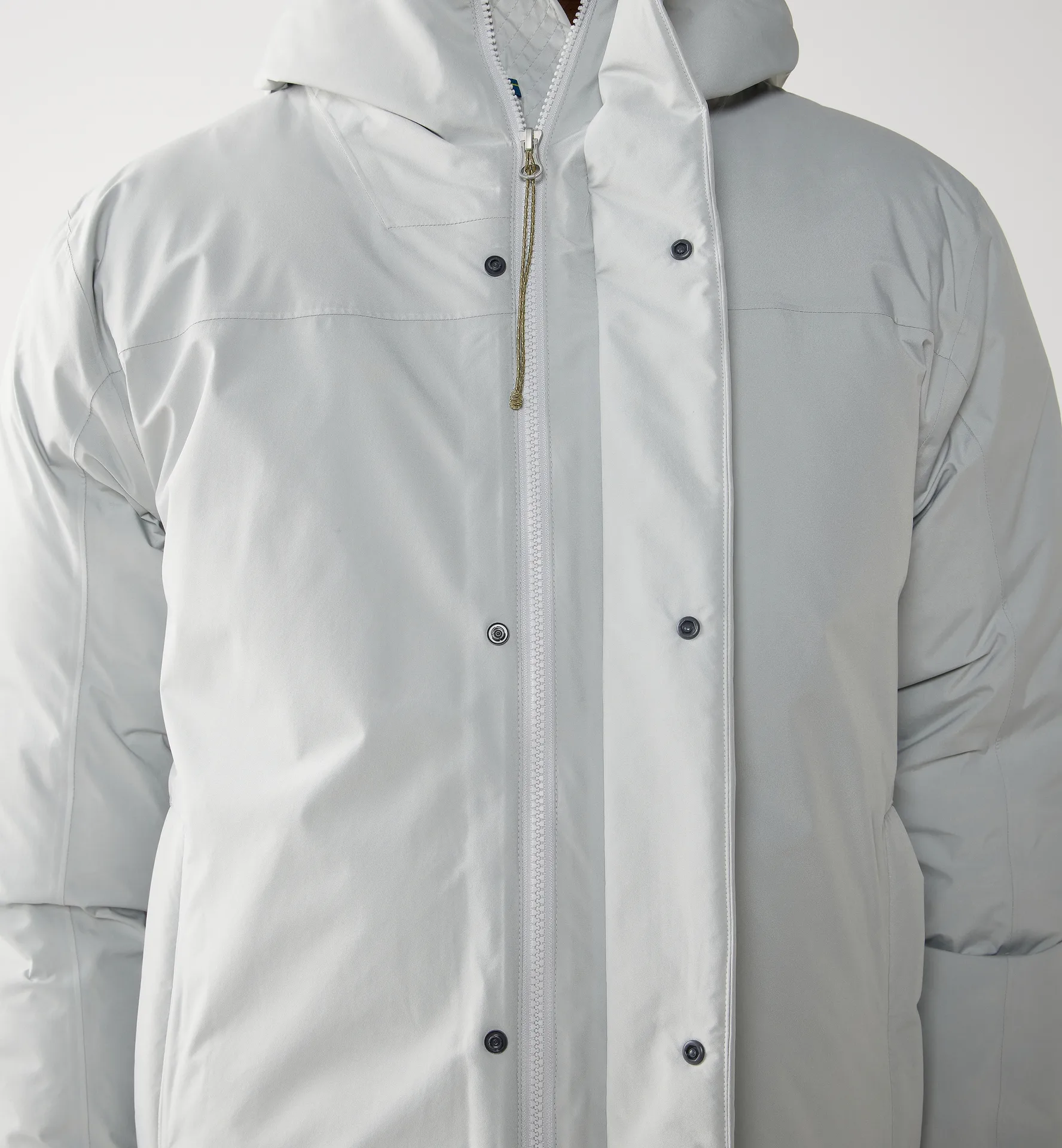 Vara Down GTX Parka Men Stone Grey