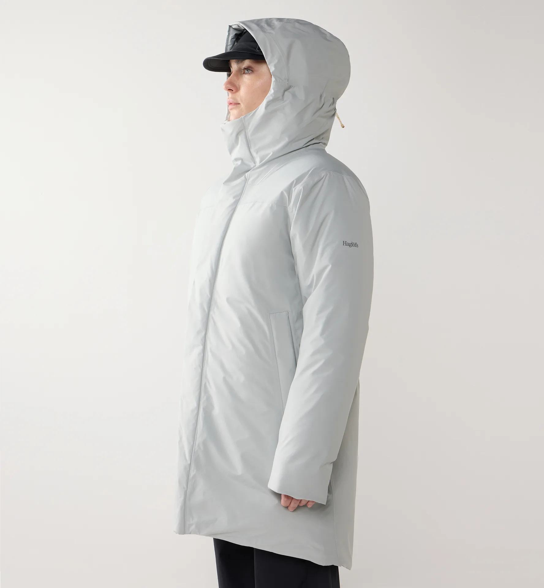 Vara Down GTX Parka Women Stone Grey