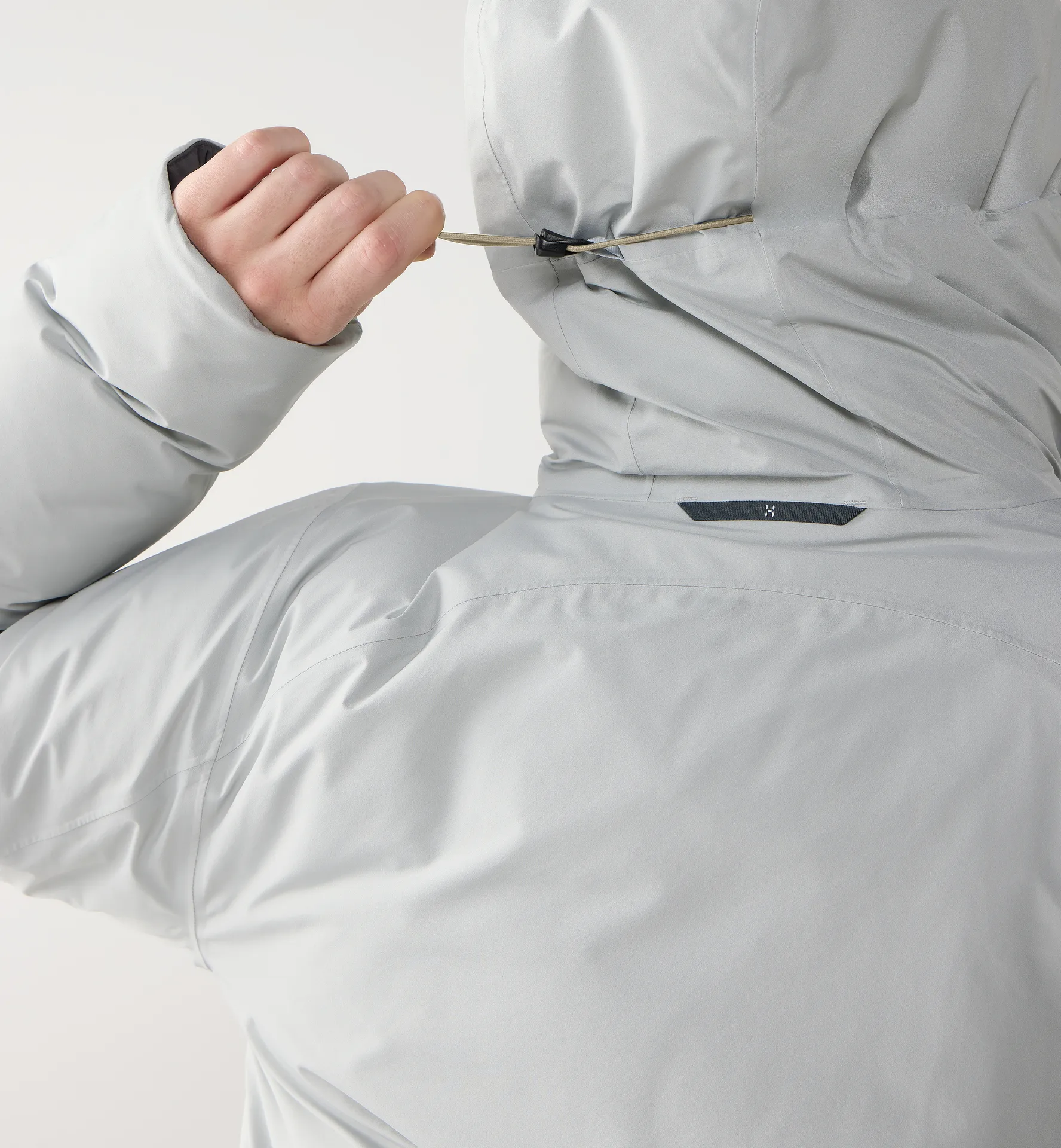 Vara Down GTX Parka Women Stone Grey