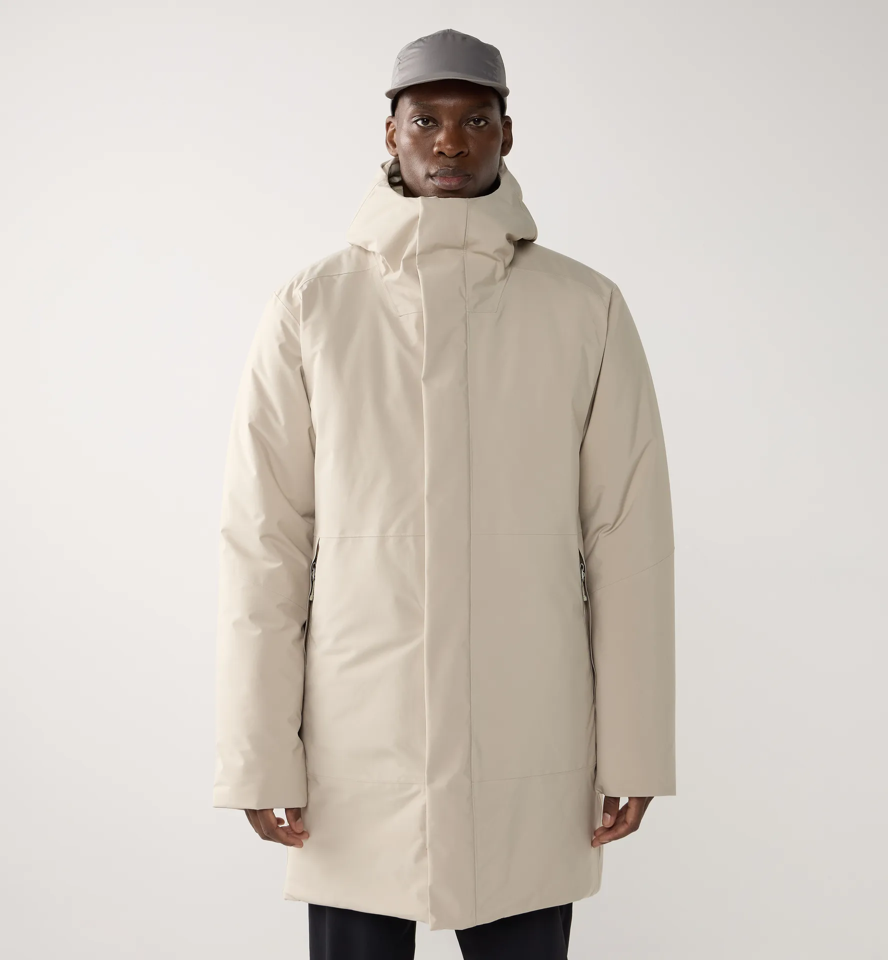 Yra Mimic Proof Parka Men Chalk Beige