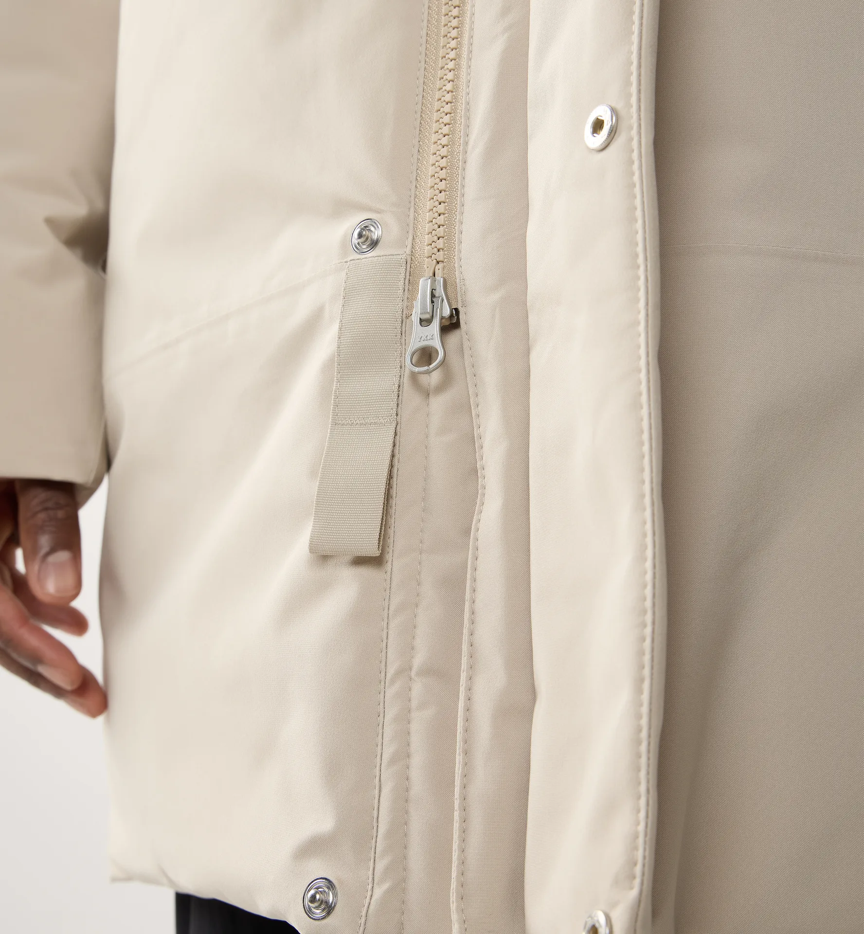 Yra Mimic Proof Parka Men Chalk Beige