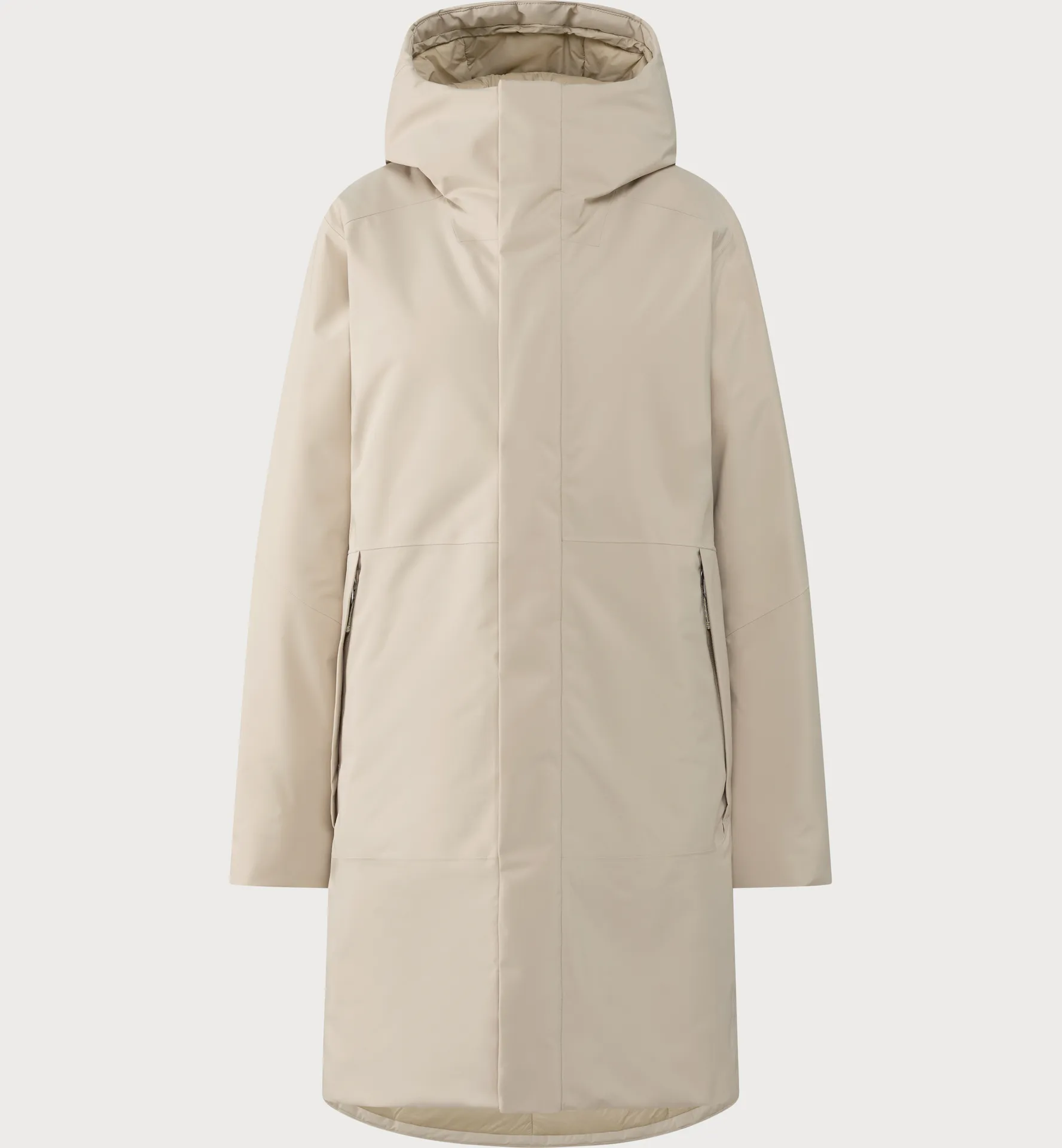 Yra Mimic Proof Parka Women Chalk Beige