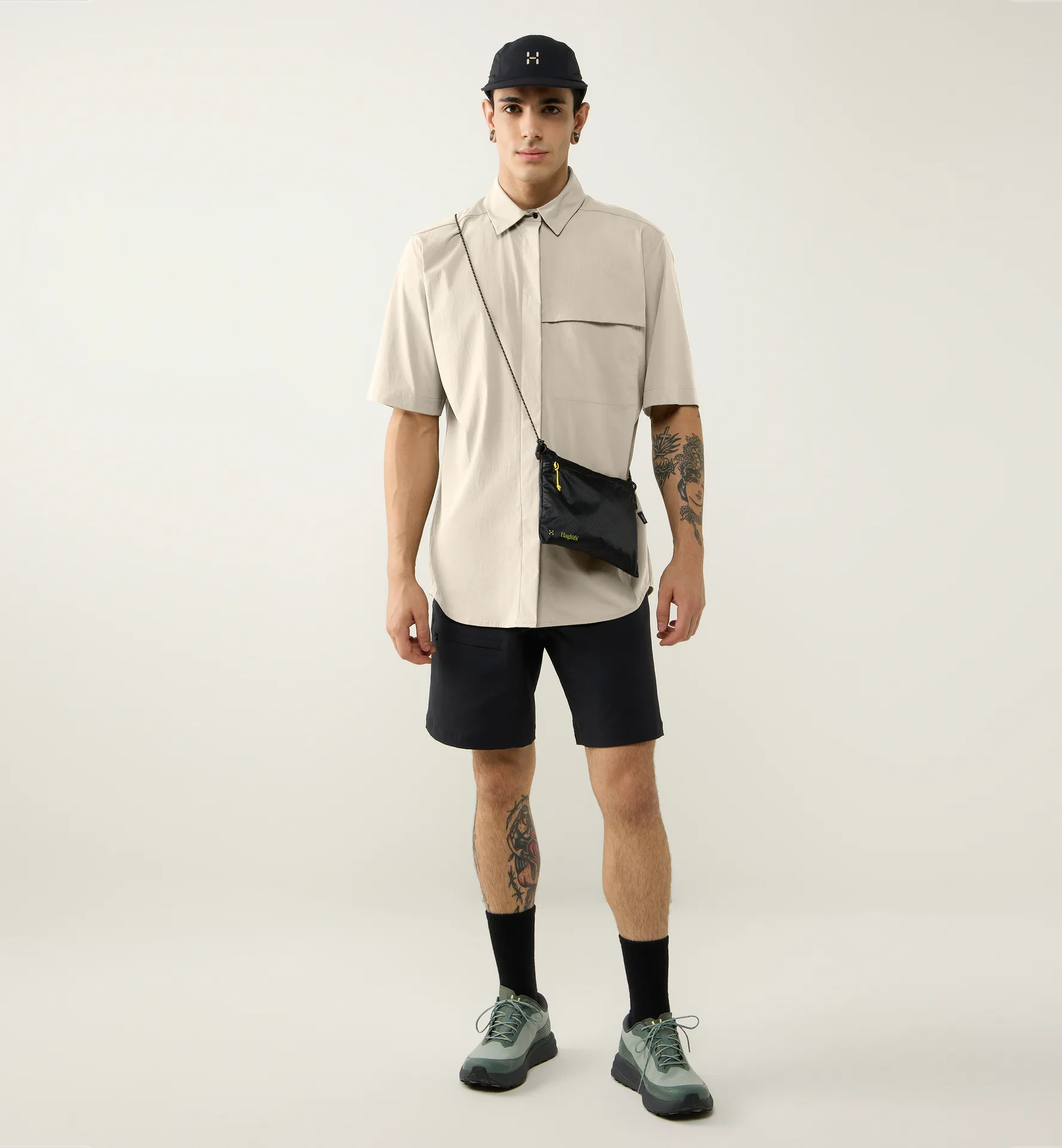 Salo Shirt SS II Men Chalk Beige