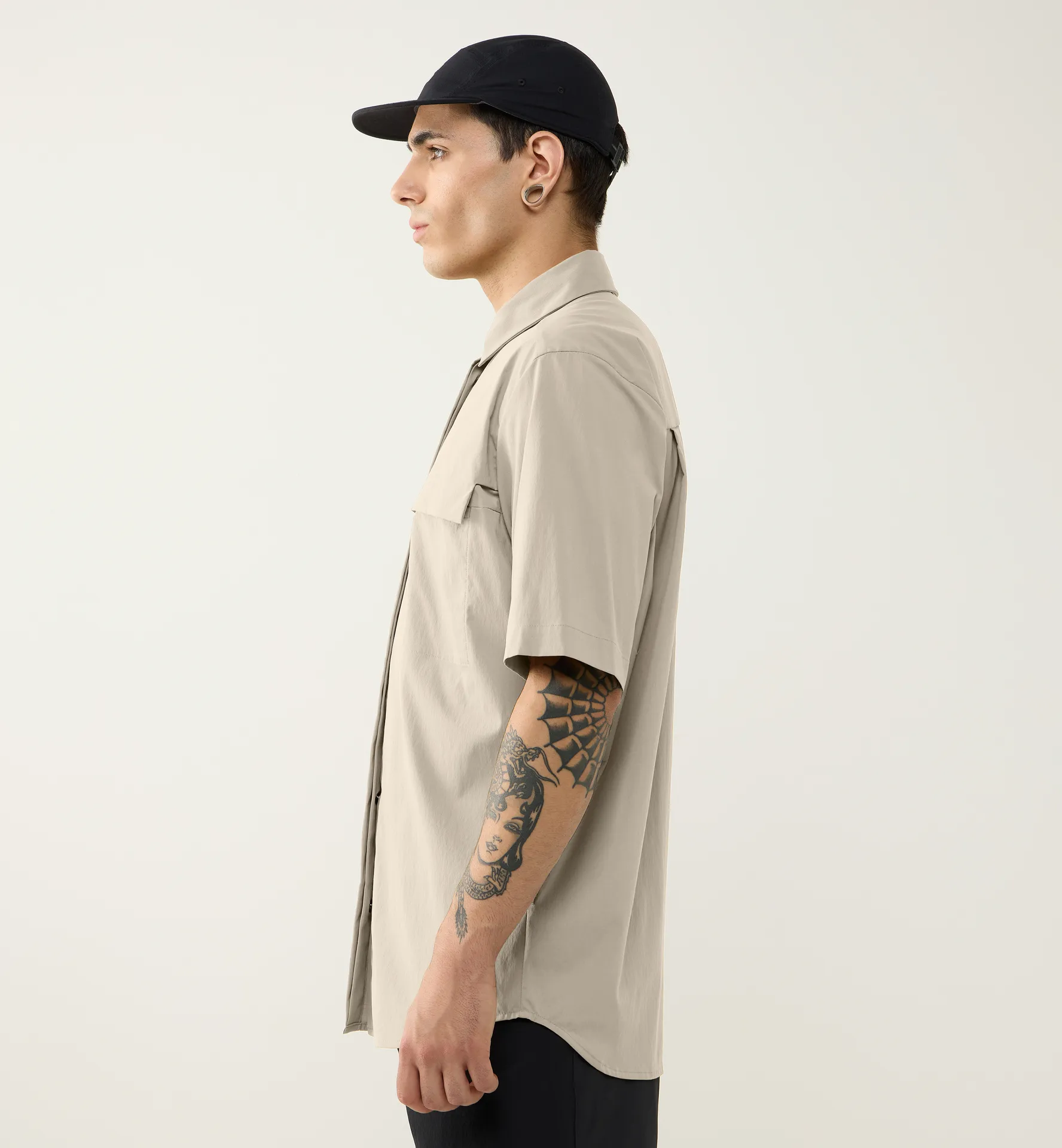 Salo Shirt SS II Men Chalk Beige