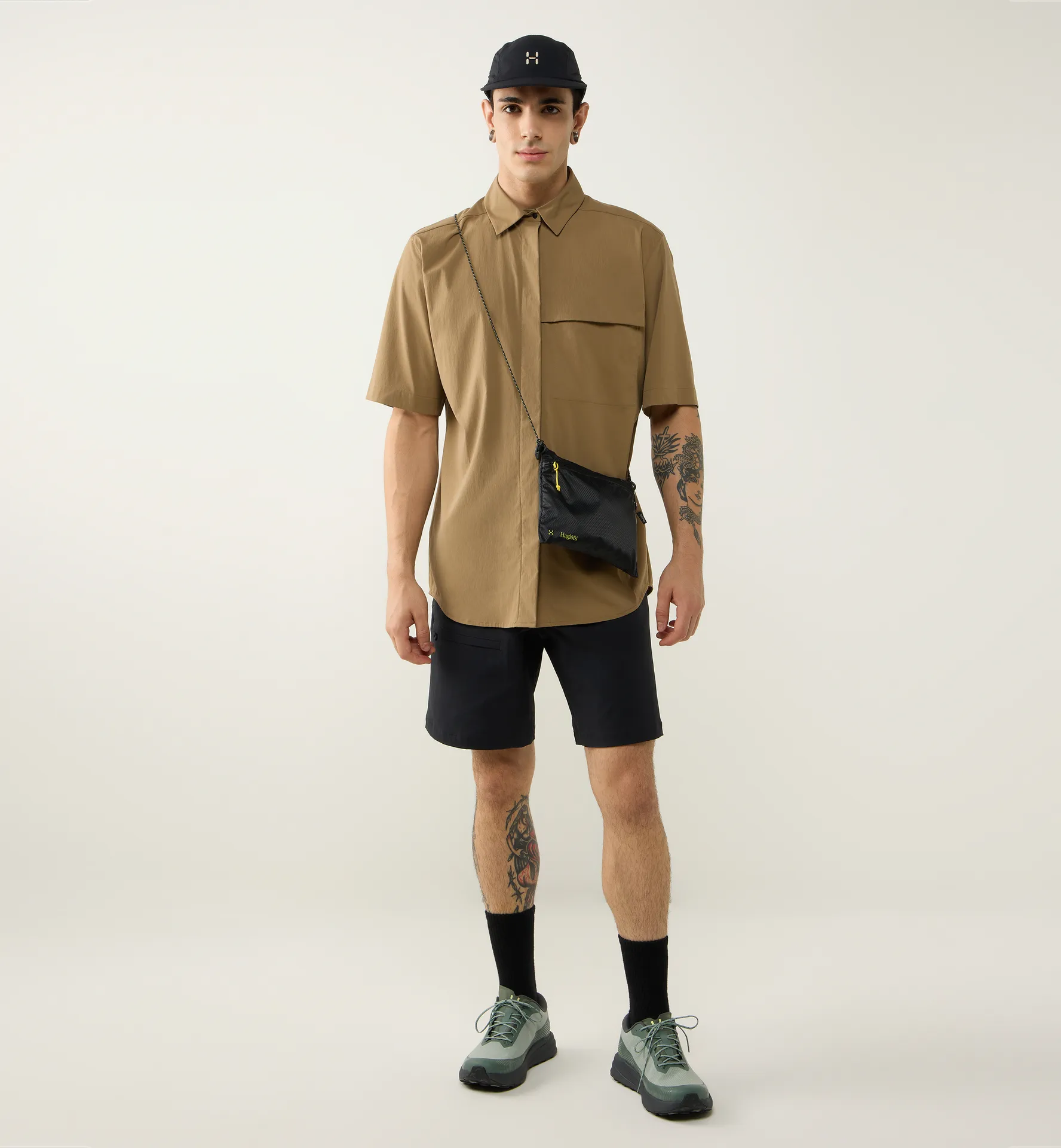 Salo Shirt SS II Men Oak Brown