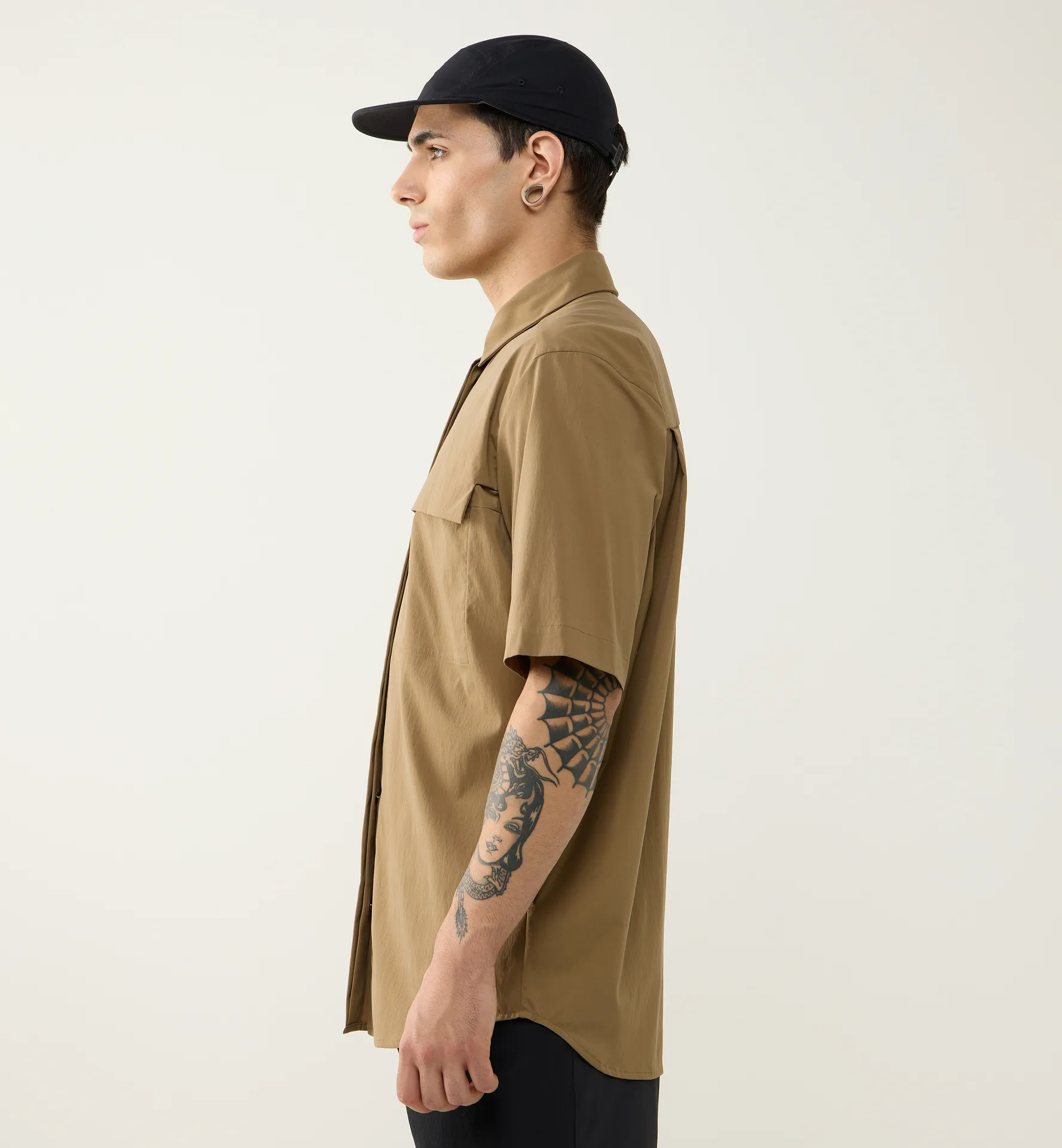 Salo Shirt SS II Men Oak Brown