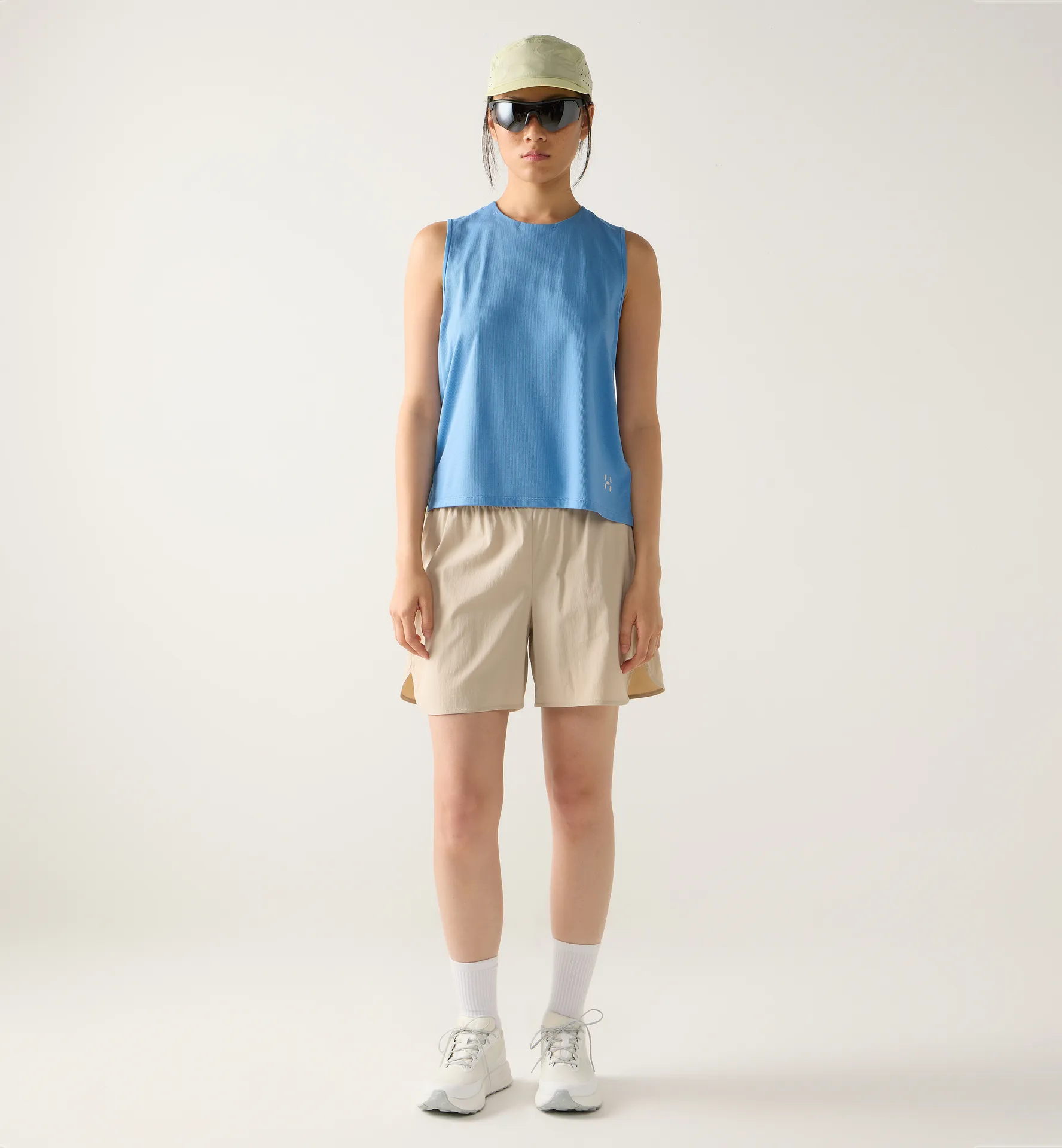 L.I.M Ridge Tank Women Sky Blue