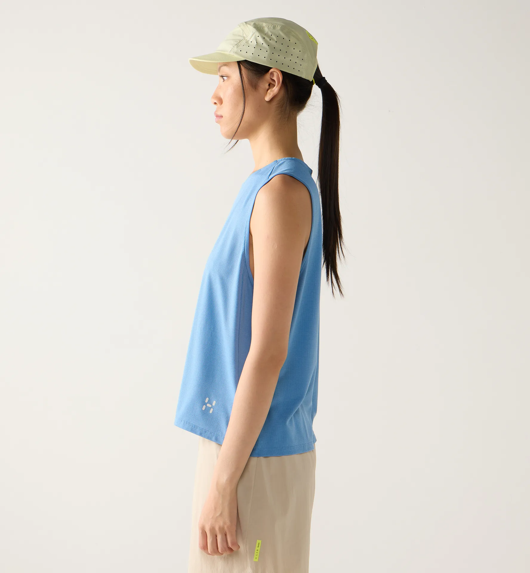 L.I.M Ridge Tank Women Sky Blue