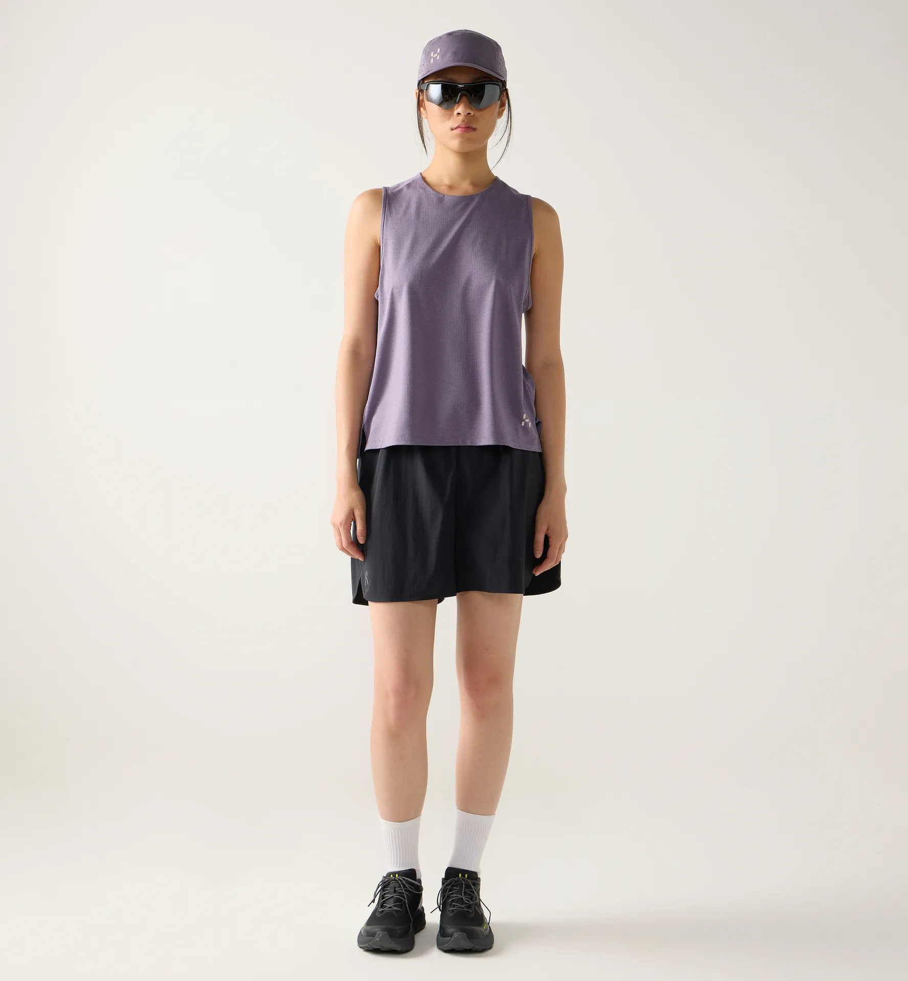 L.I.M Ridge Tank Women Purple Fog