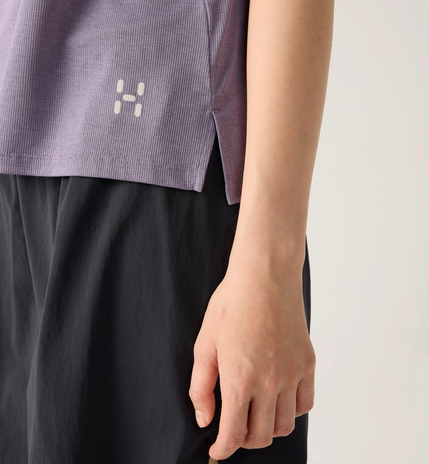 L.I.M Ridge Tank Women Purple Fog