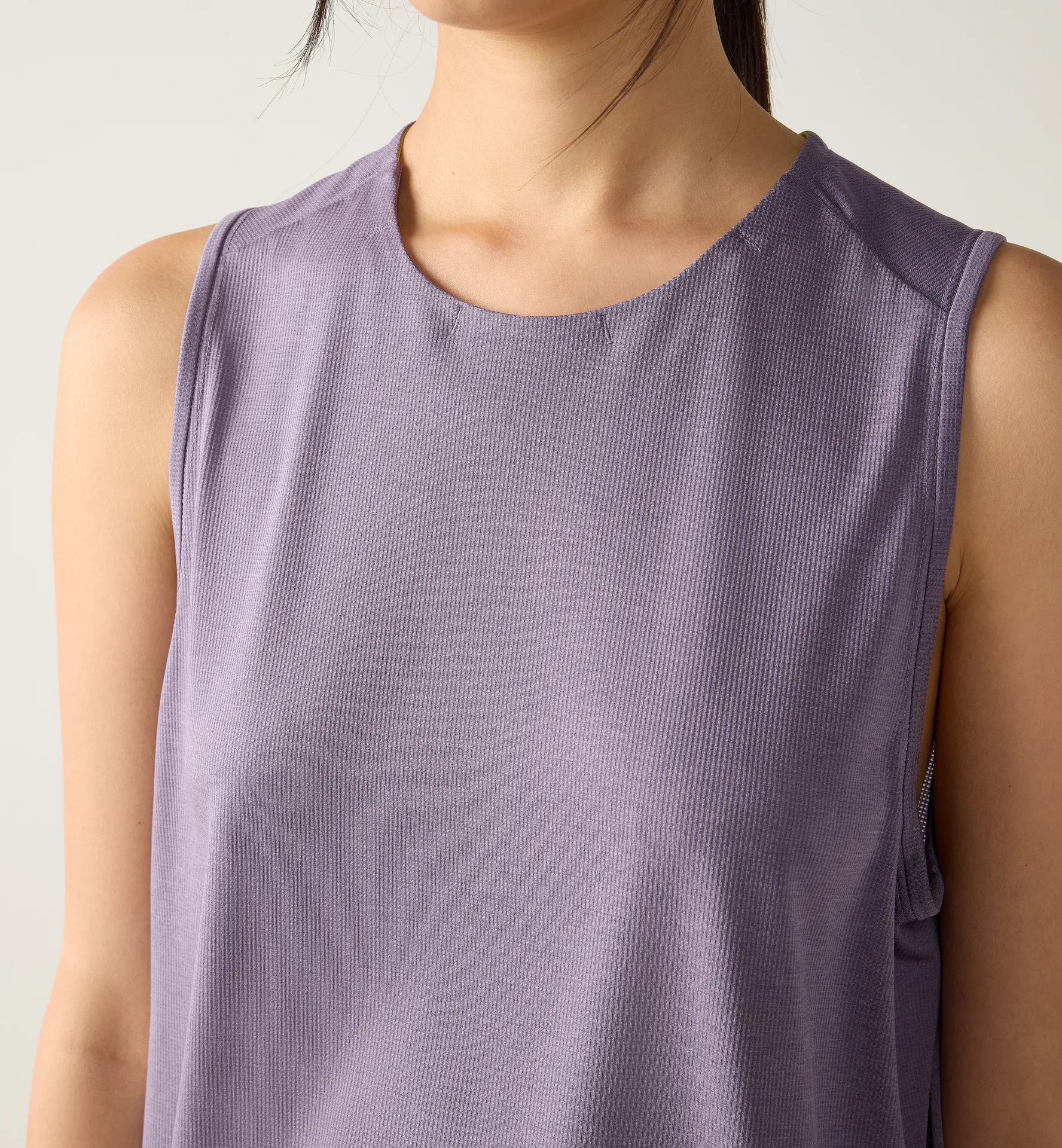L.I.M Ridge Tank Women Purple Fog