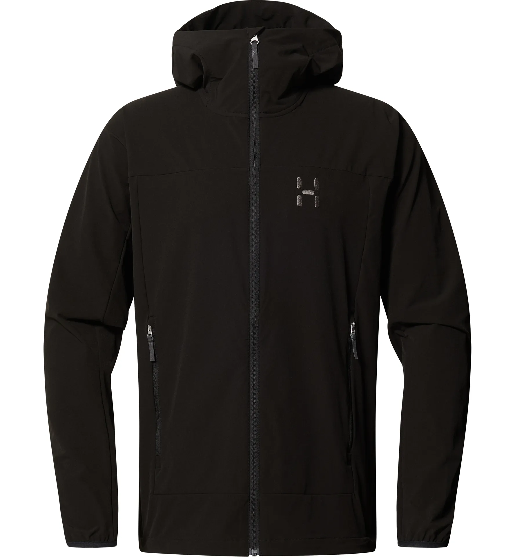 Rosson Softshell Hood Men True Black
