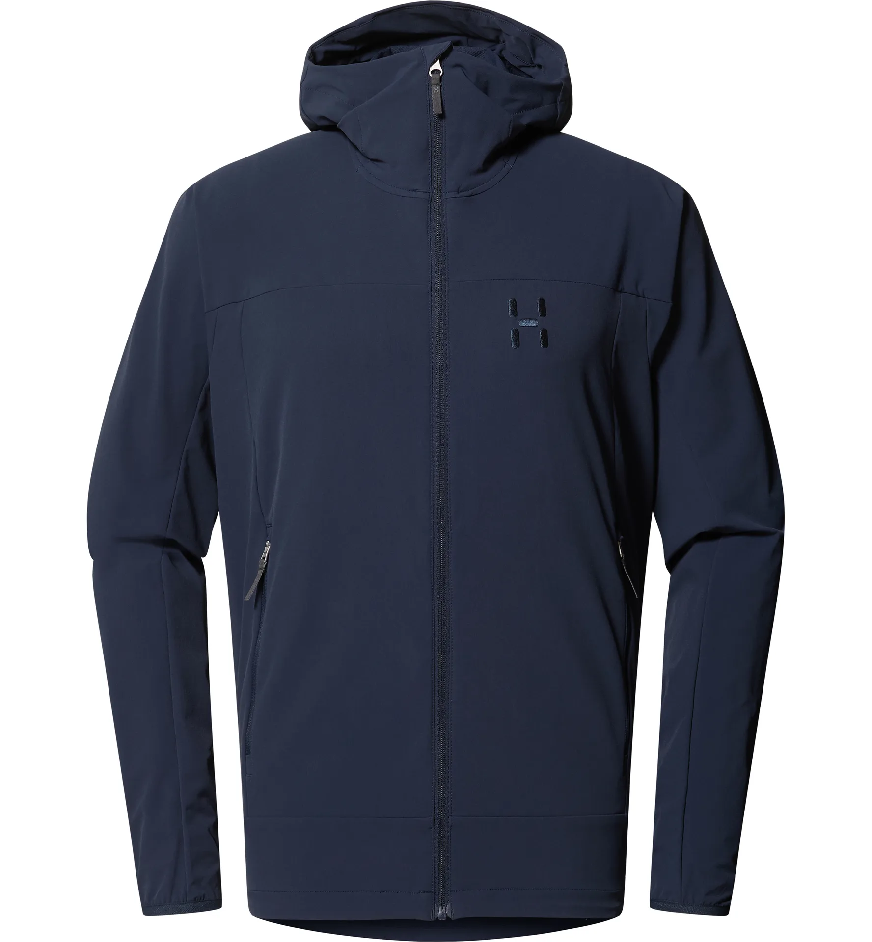 Rosson Softshell Hood Men Tarn Blue