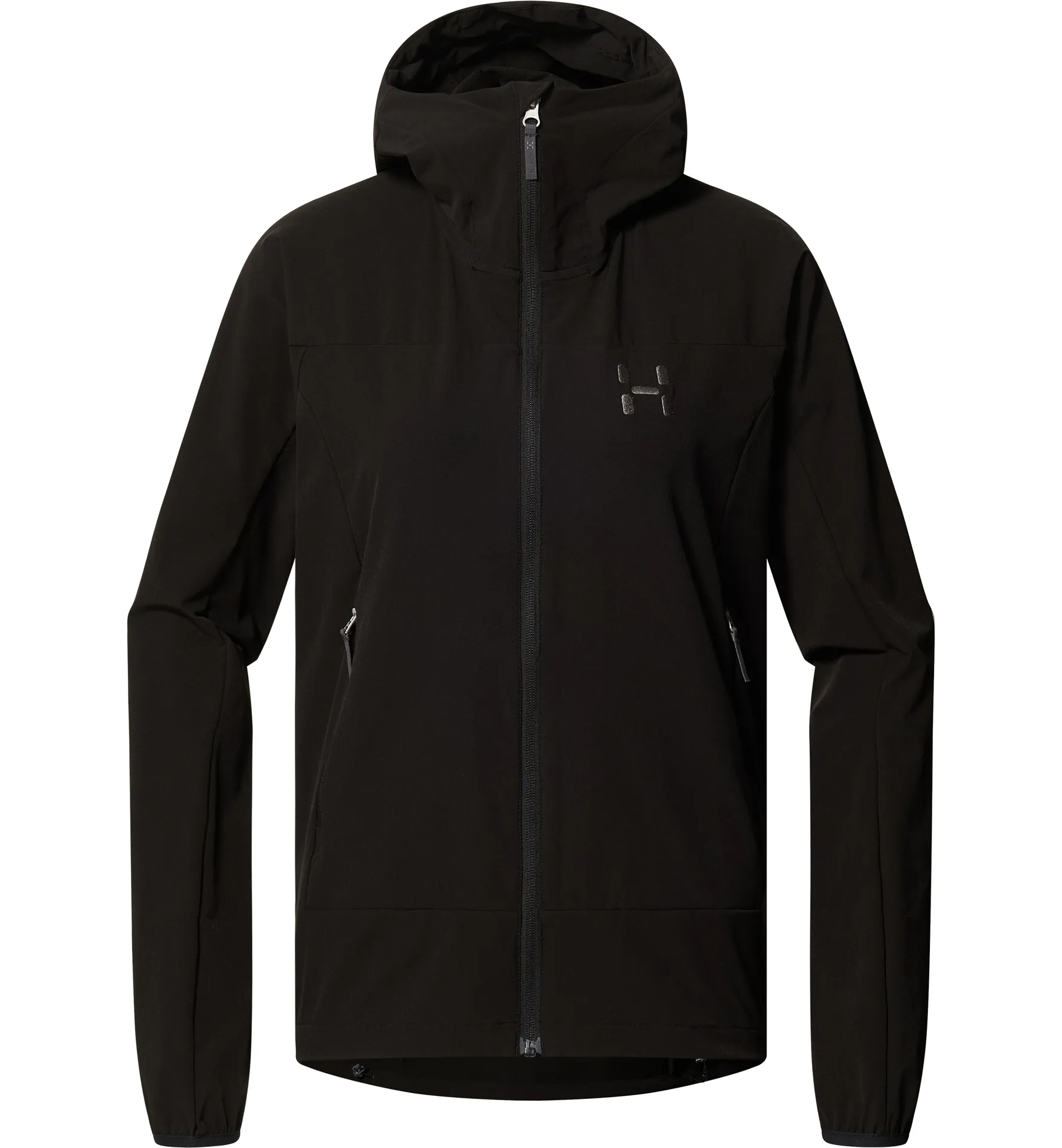 Rosson Softshell Hood Women True Black