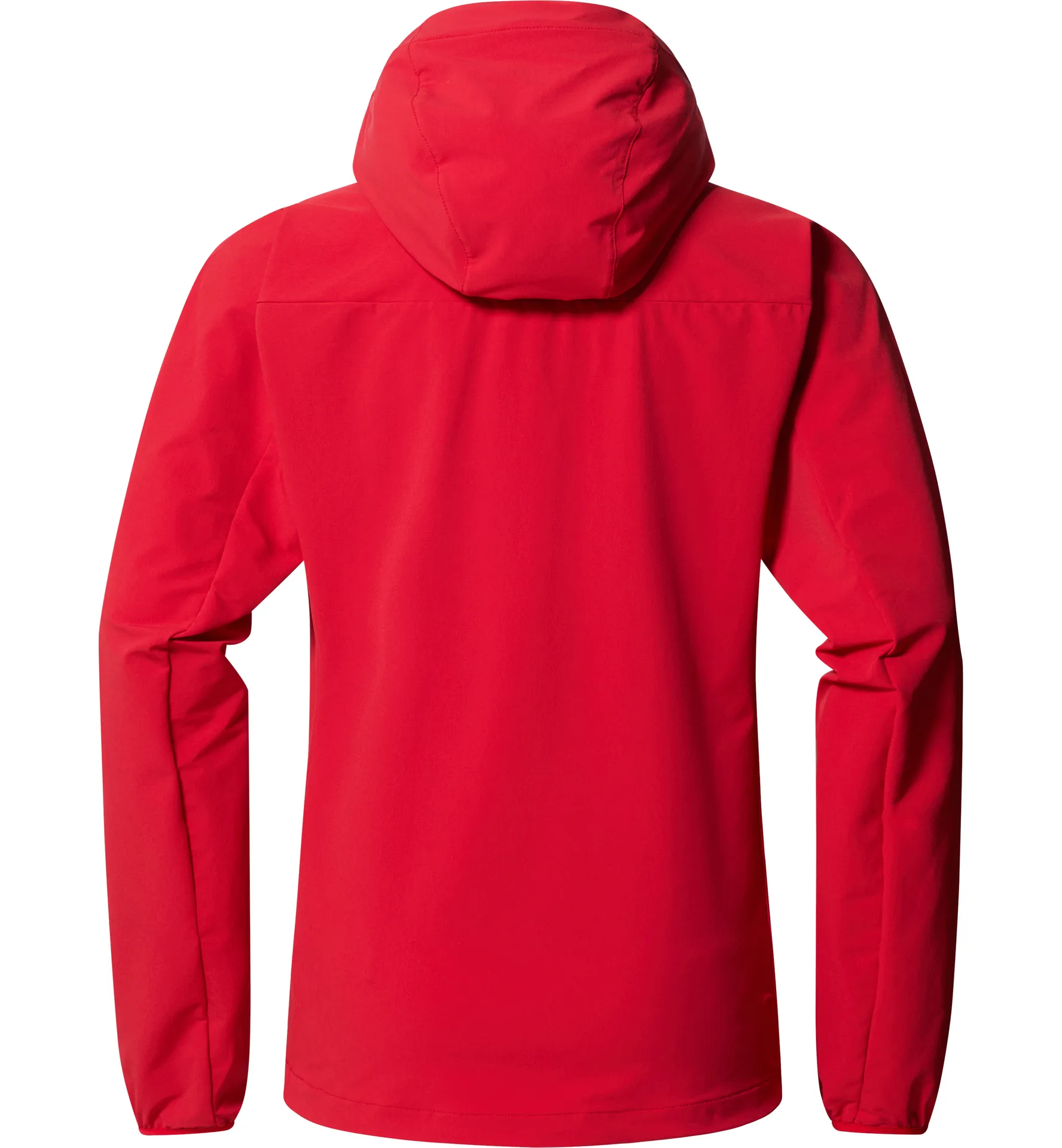 Rosson Softshell Hood Women Bright Red