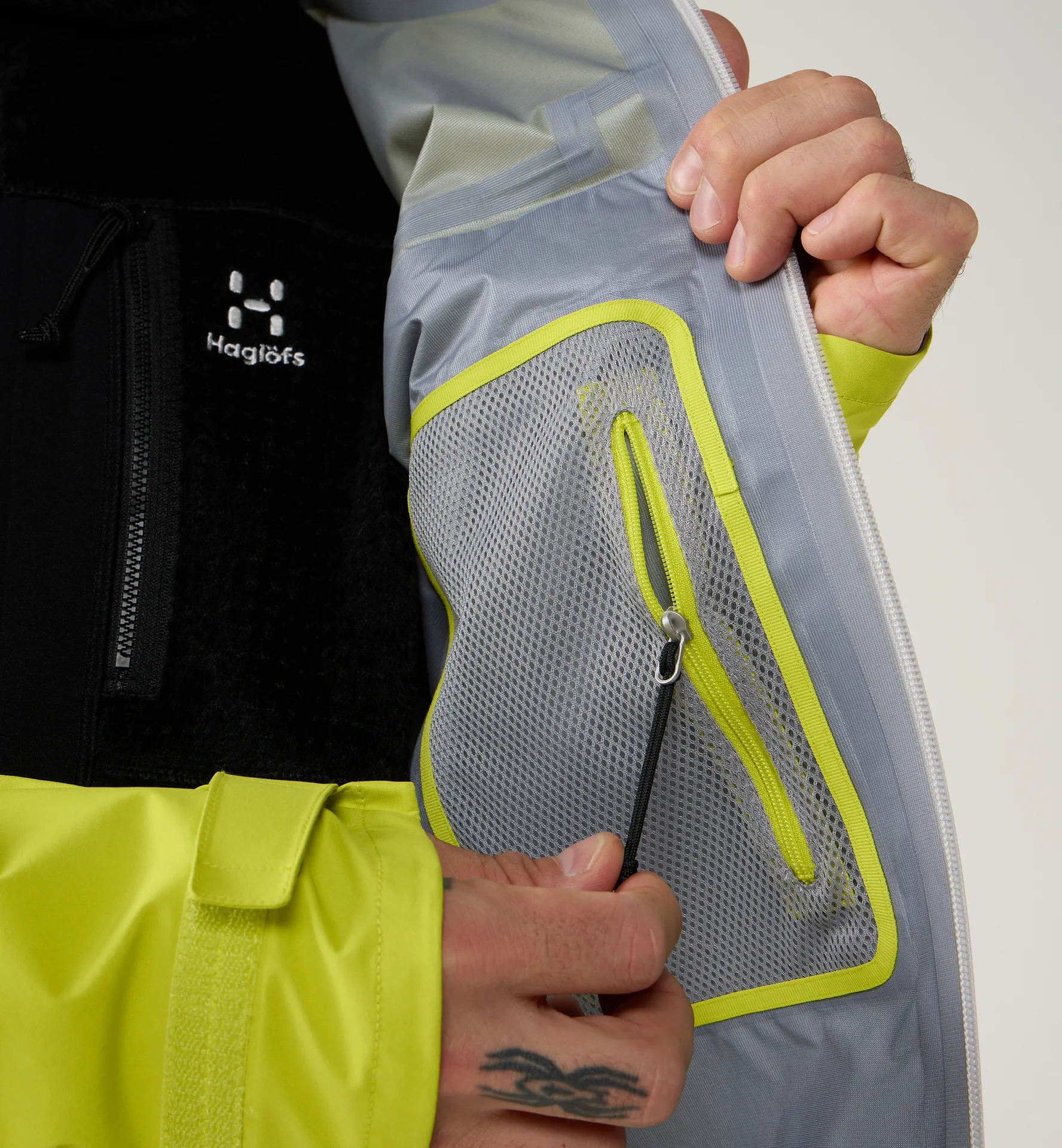 ROC Sight GTX Jacket Men Tech Bright Yellow