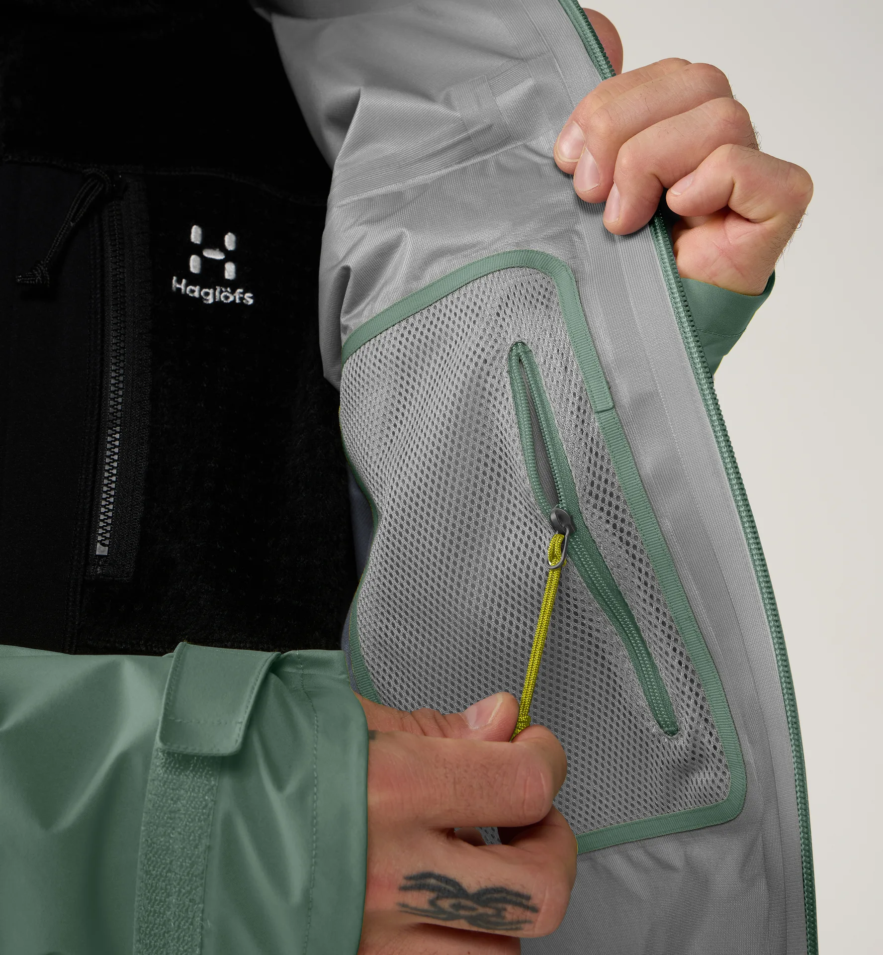 ROC Sight GTX Jacket Men Chlorophyll Green