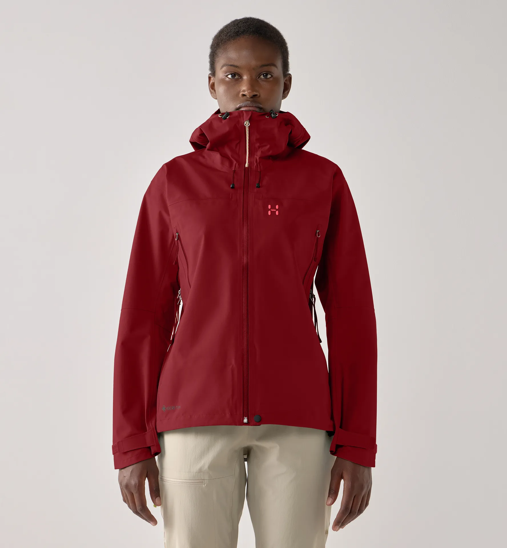 ROC Sight GTX Jacket Women Carmine Red