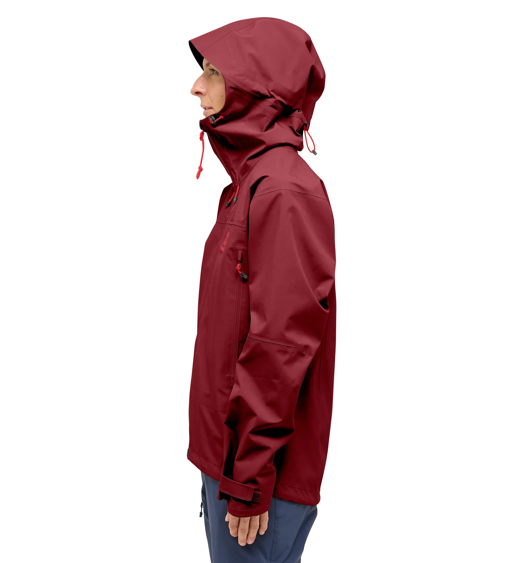 ROC Sight GTX Jacket Women Carmine Red