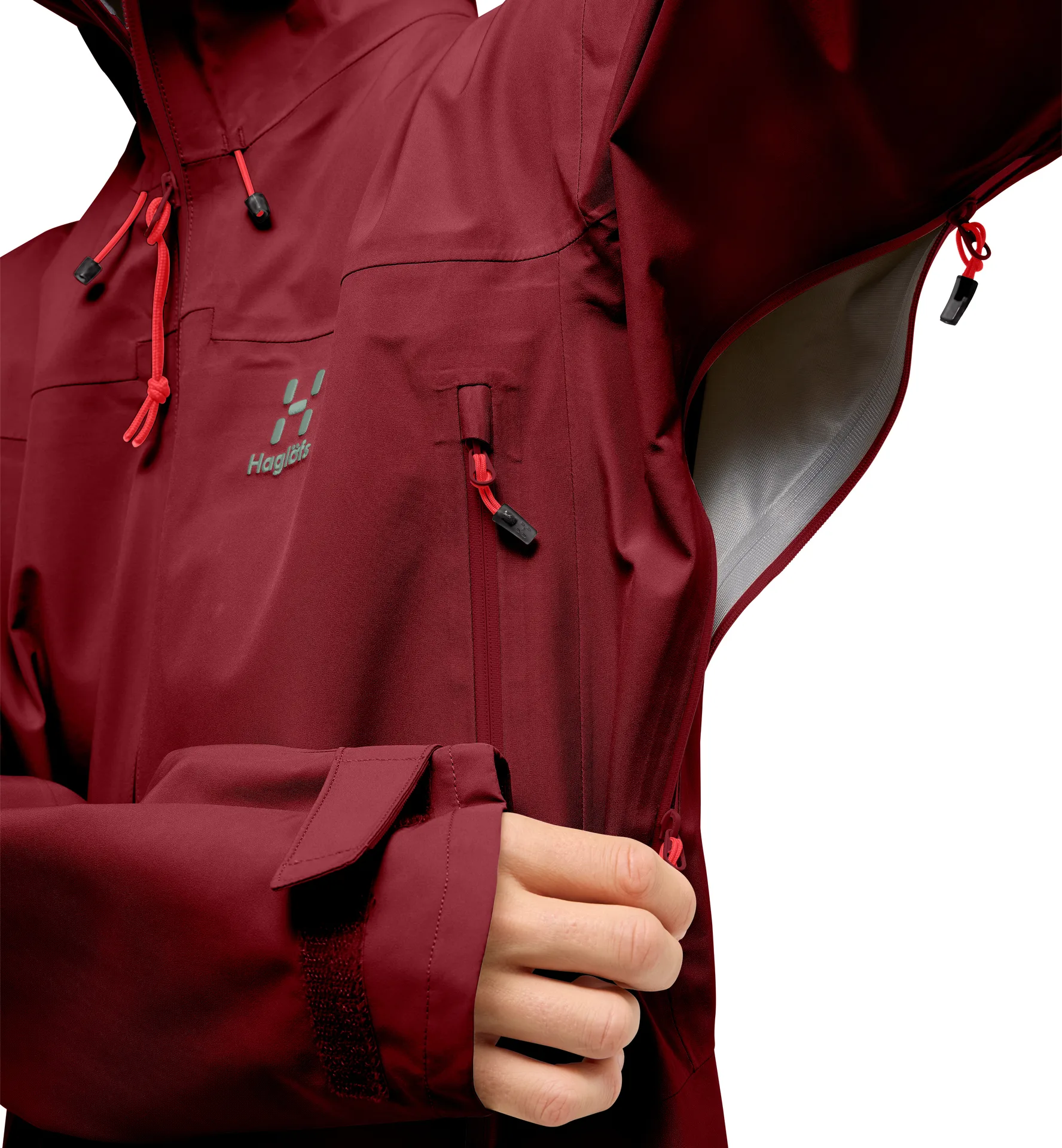 ROC Sight GTX Jacket Women Carmine Red