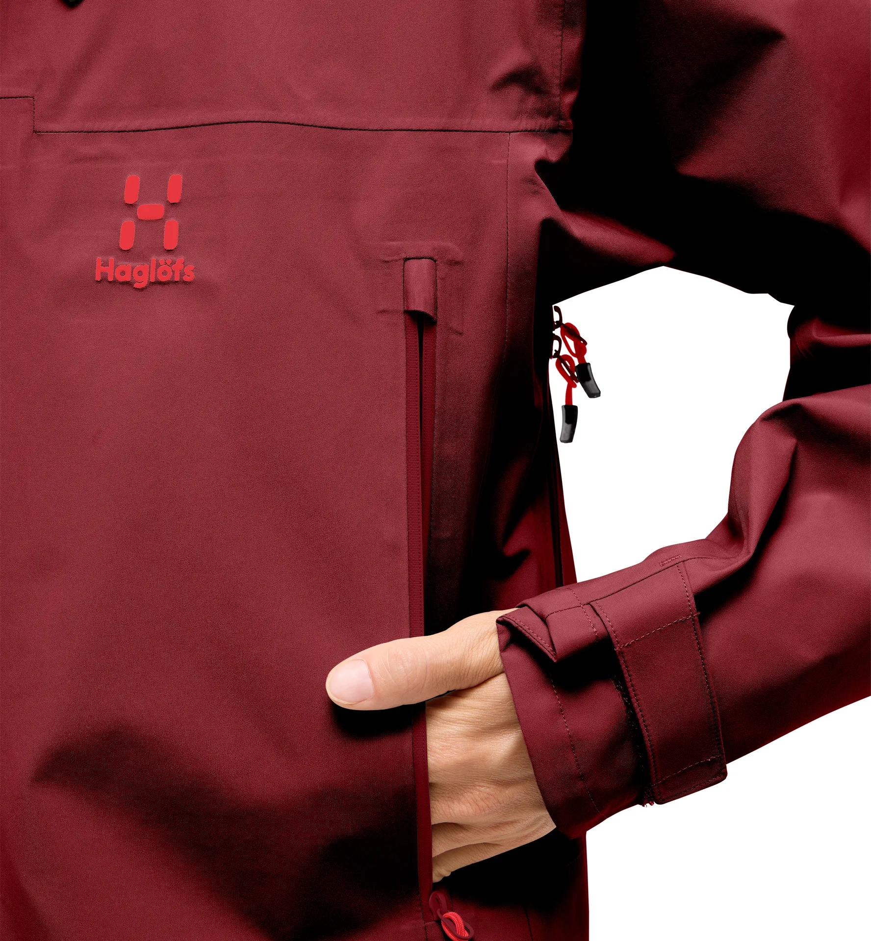 ROC Sight GTX Jacket Women Carmine Red