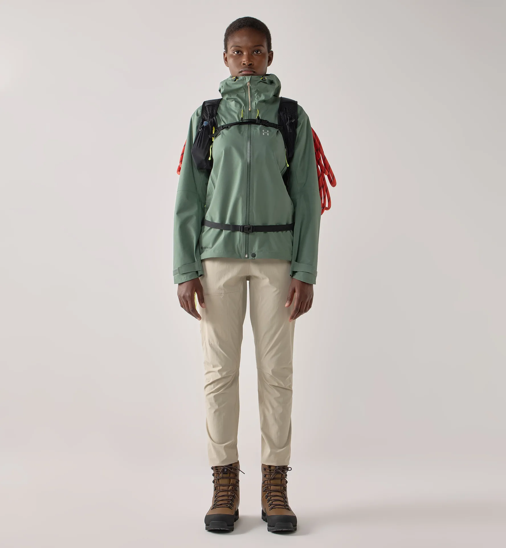 ROC Sight GTX Jacket Women Chlorophyll Green