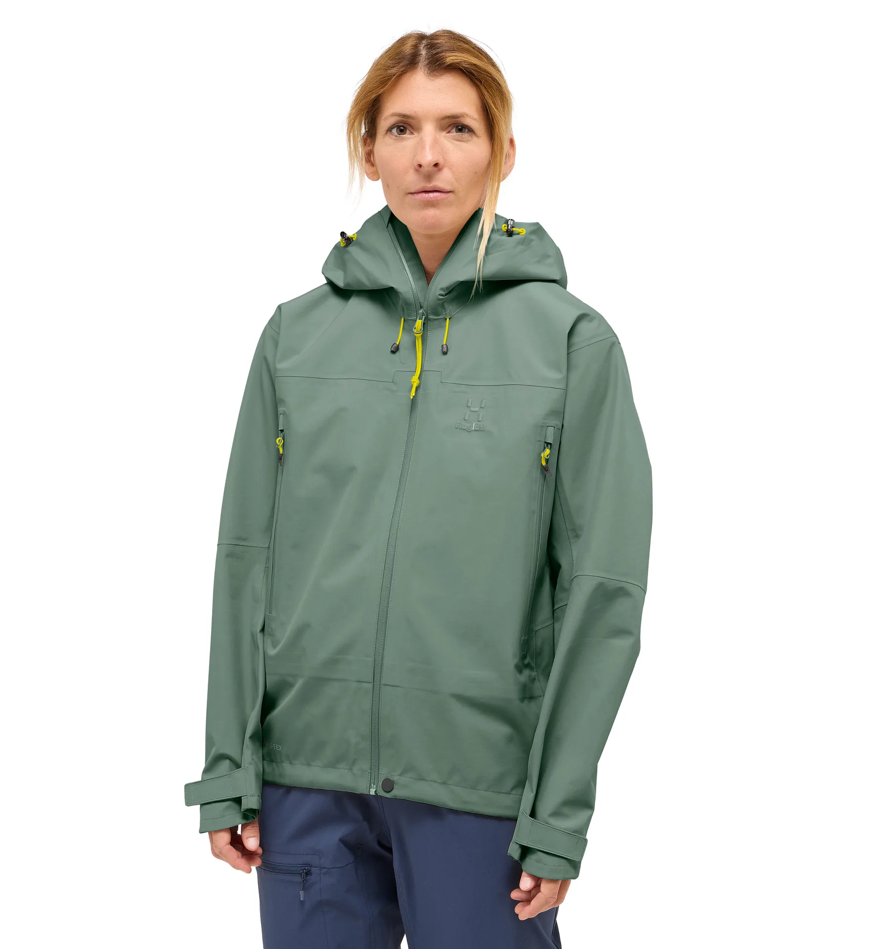 Haglöfs ROC Sight GTX Jacket Women Chlorophyll Green - Damen - XS