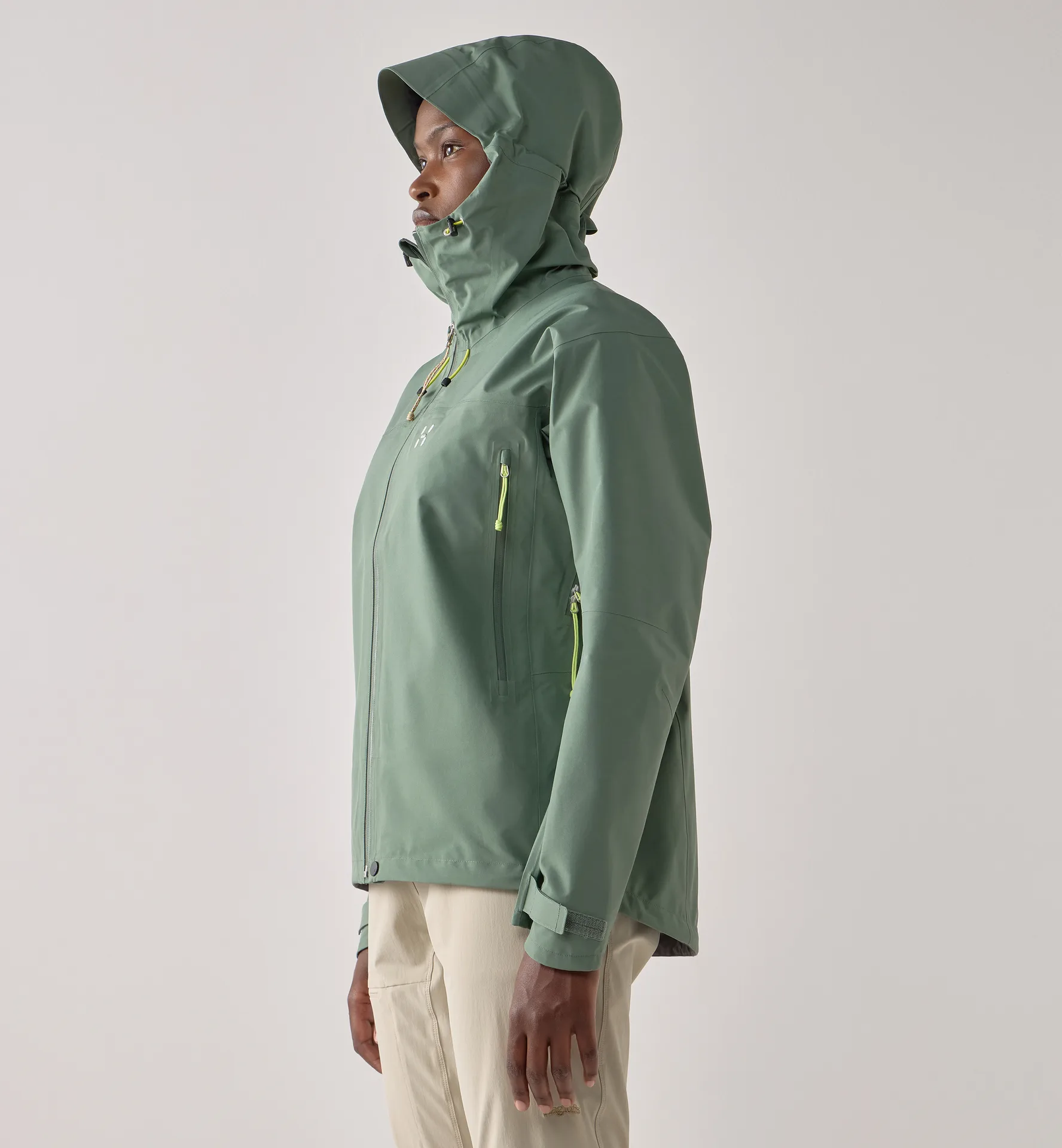 ROC Sight GTX Jacket Women Chlorophyll Green