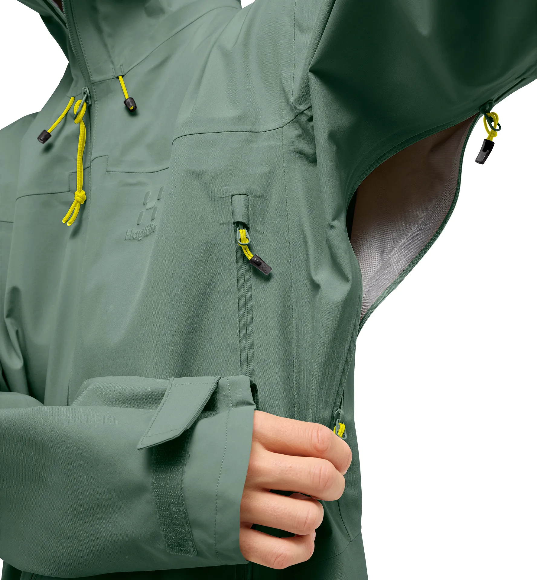 ROC Sight GTX Jacket Women Chlorophyll Green