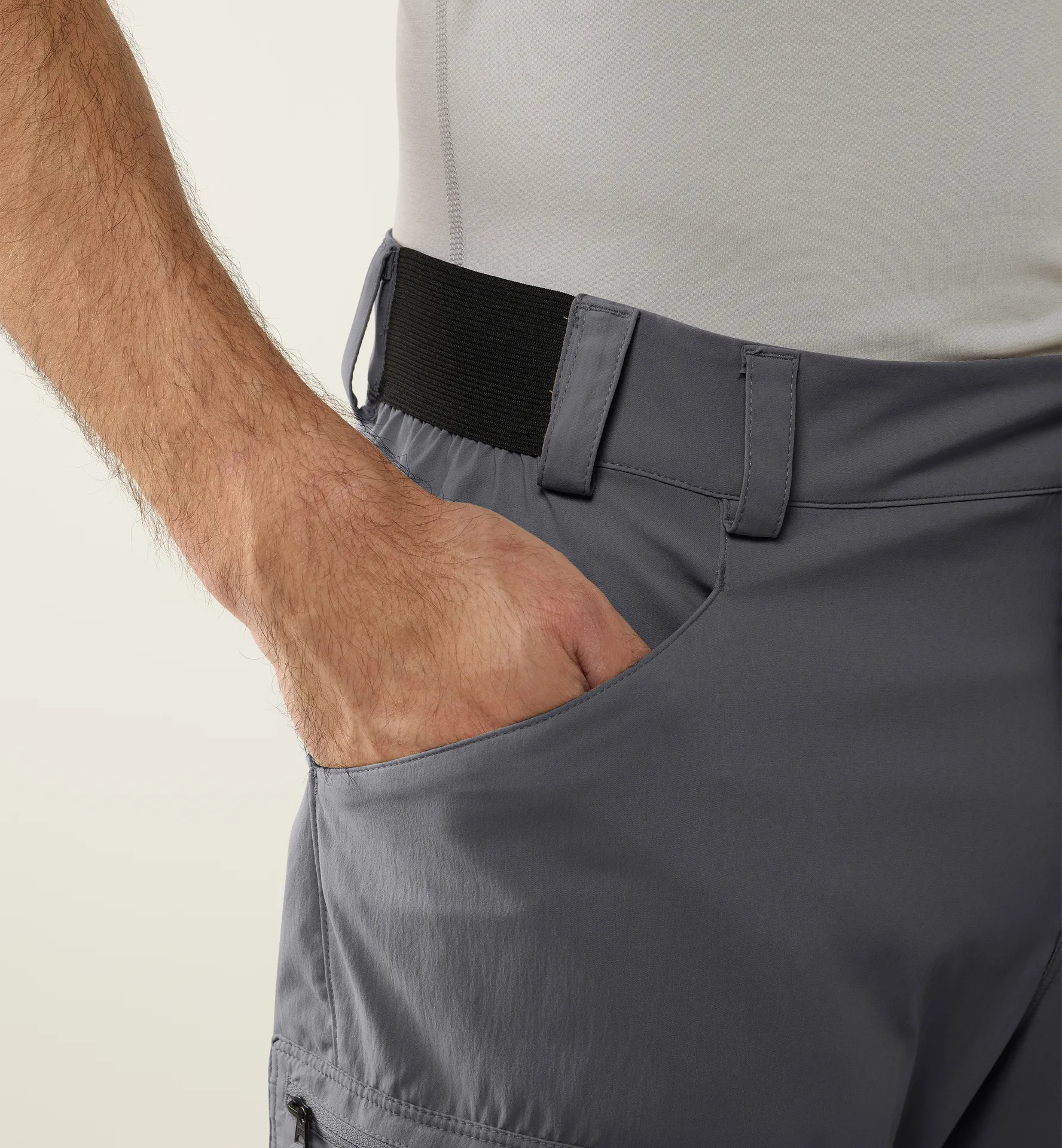 Lite Standard Zip-Off II Pant Men Magnetite