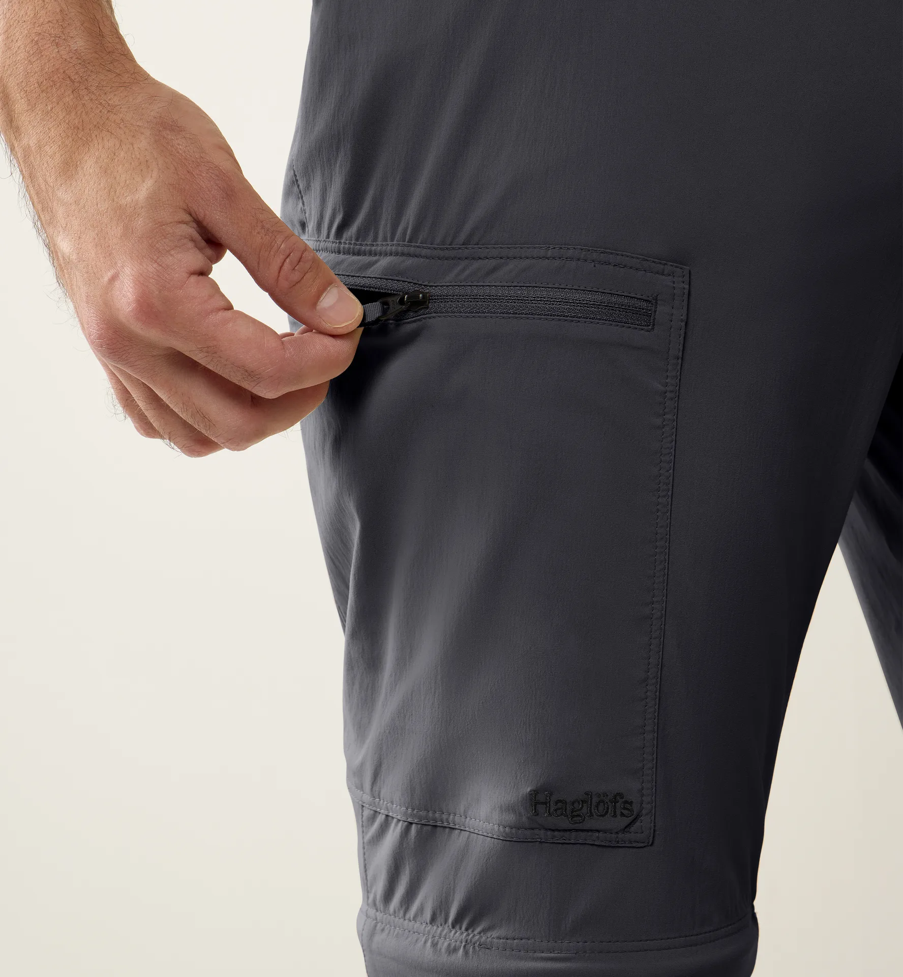 Lite Standard Zip-Off II Pant Men Magnetite