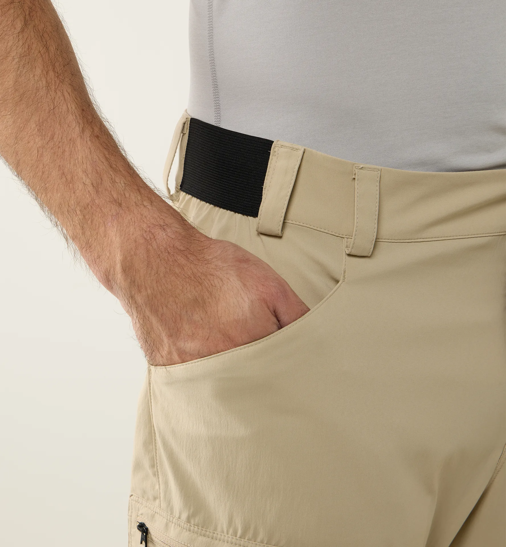 Lite Standard Zip-Off II Pant Men Chalk Beige