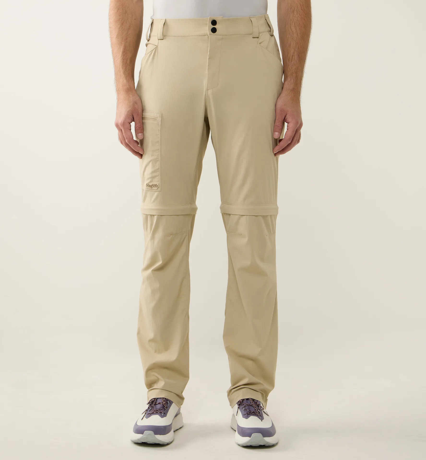 Lite Standard Zip-Off II Pant Men | Chalk Beige | Hiking