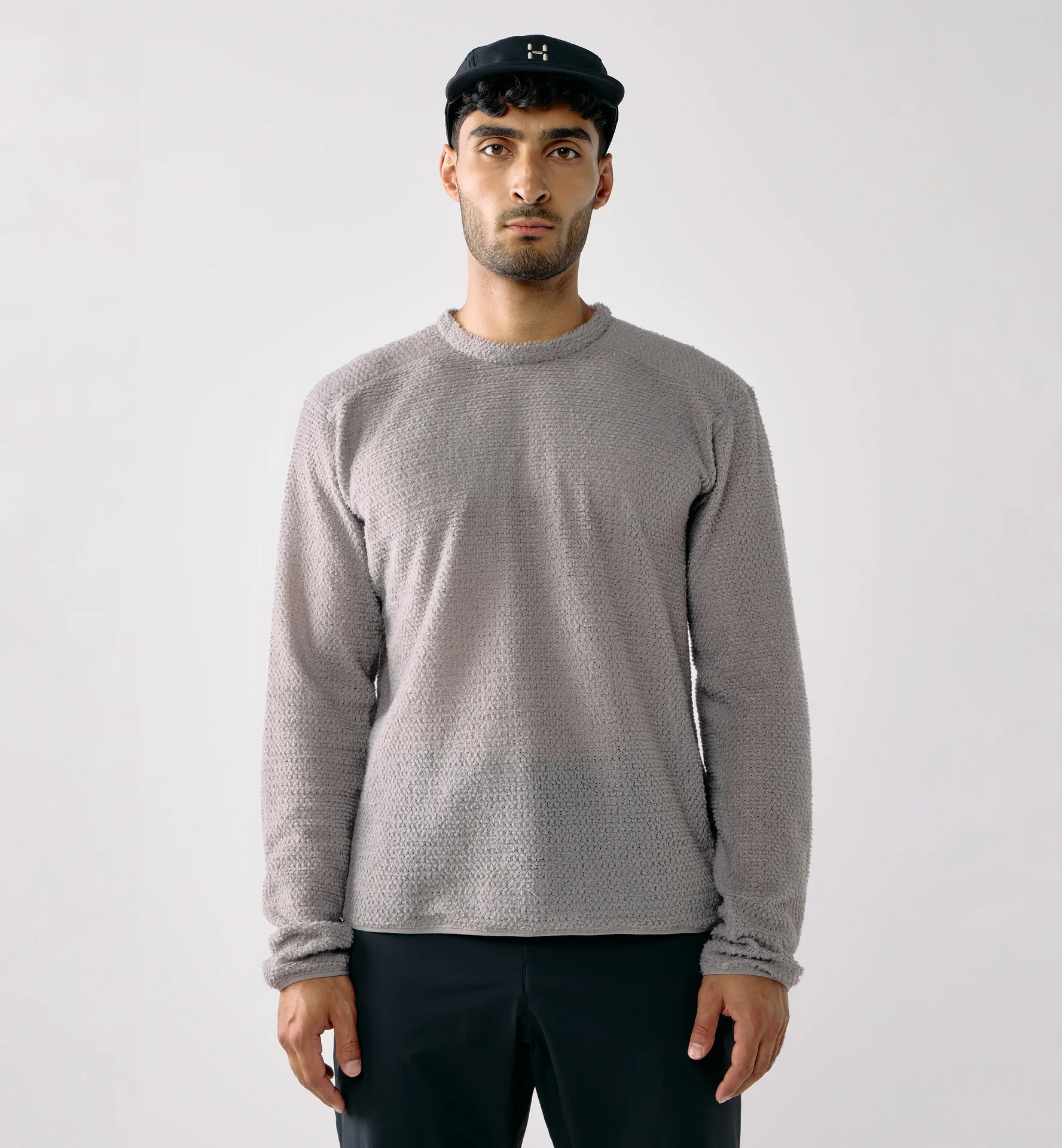 Vara Alpha Sweater Men Stone Brick