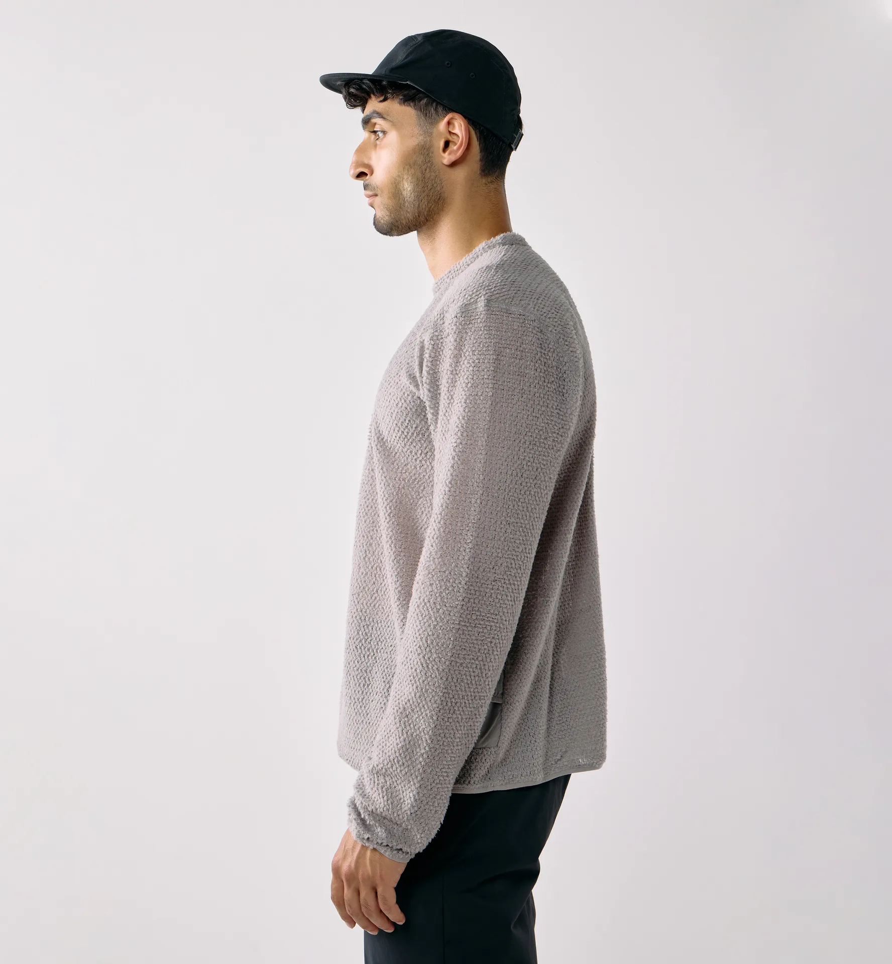 Vara Alpha Sweater Men Stone Brick