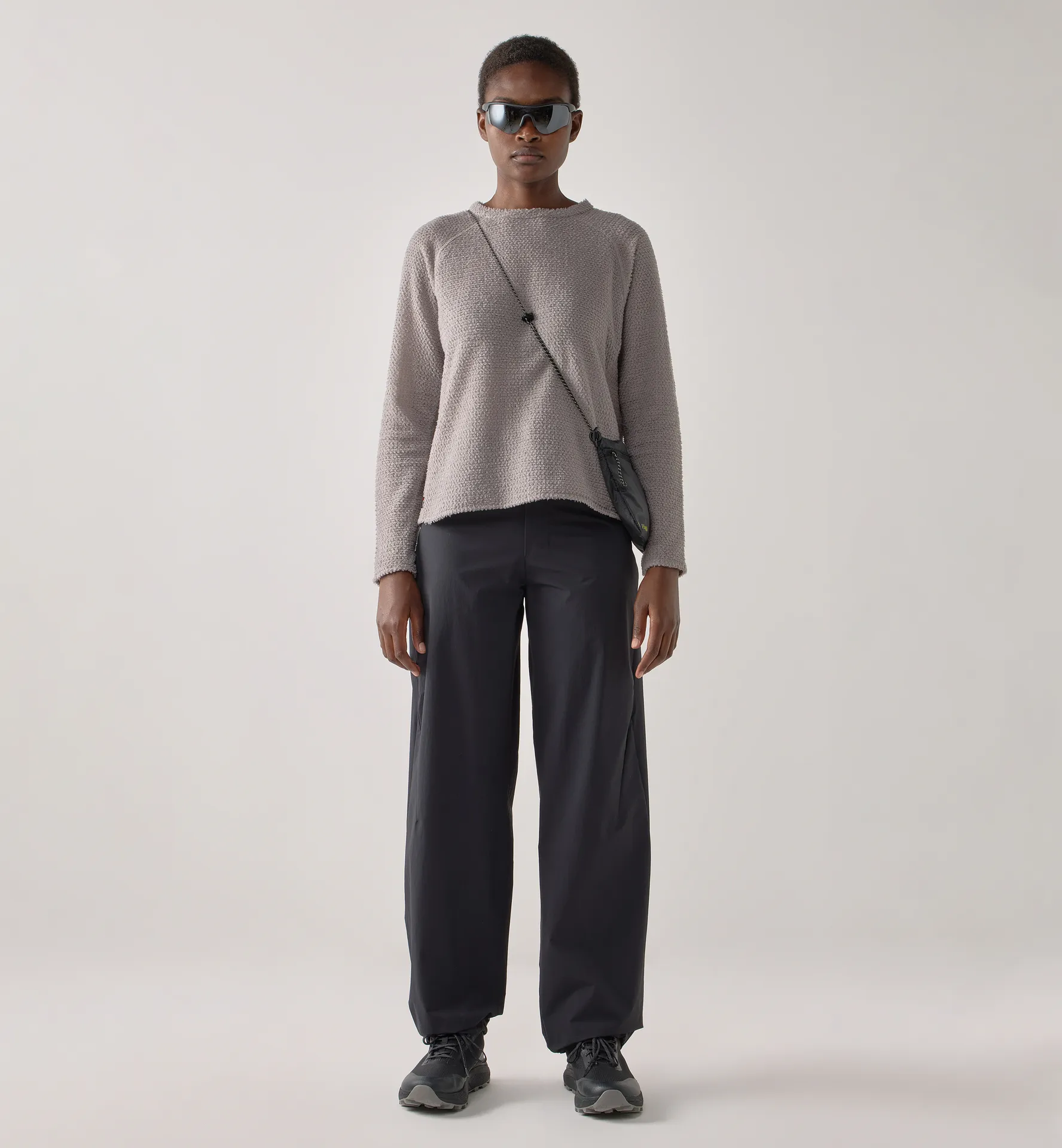 Vara Alpha Sweater Women Stone Brick