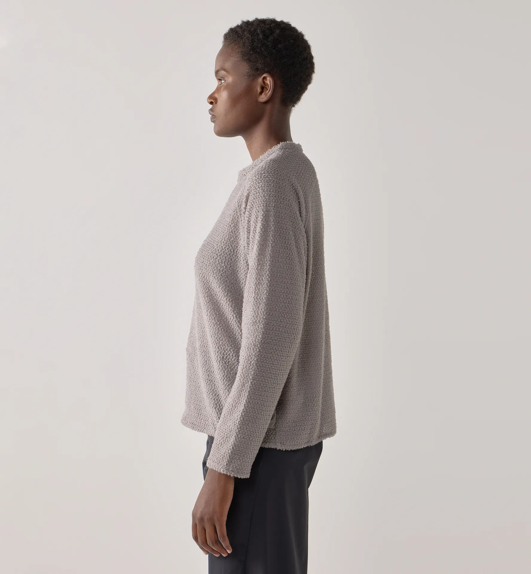 Vara Alpha Sweater Women Stone Brick
